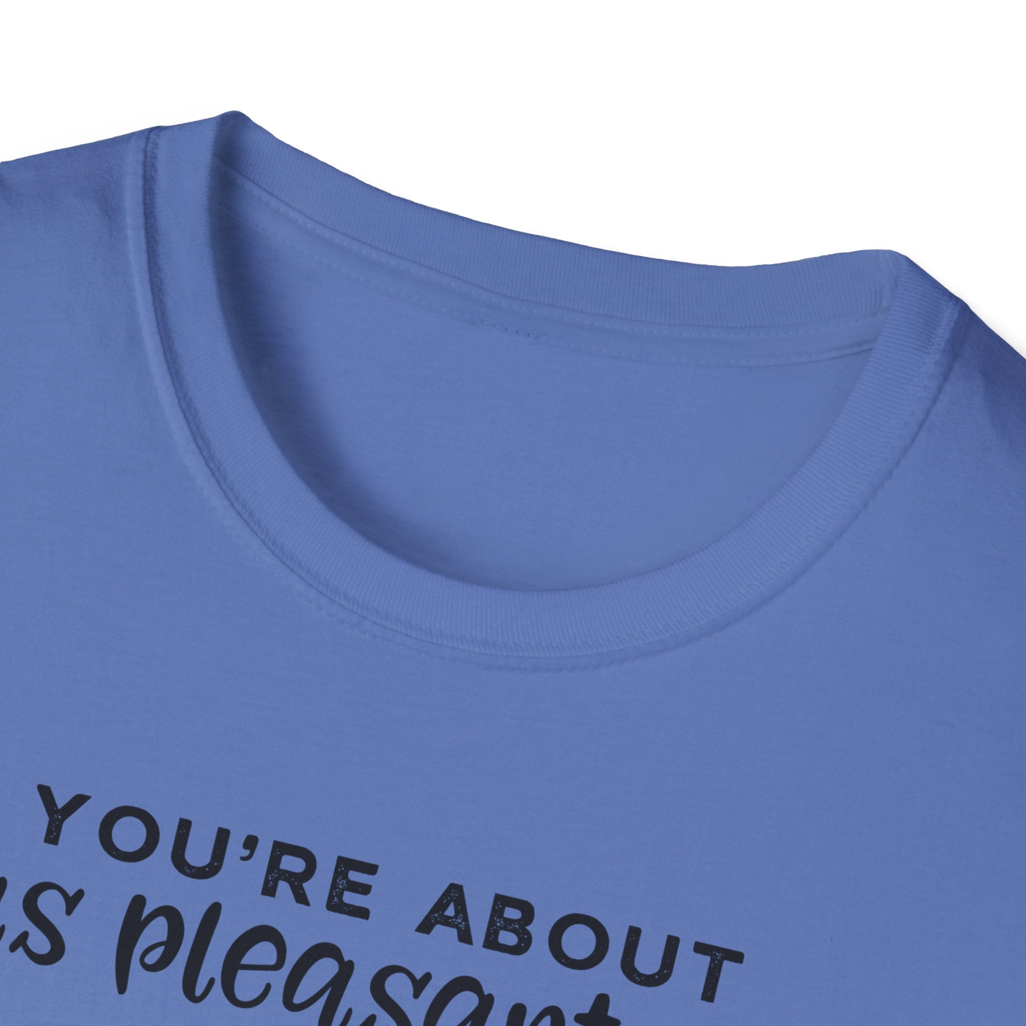 Cow Graphic Tee — "You’re About as Pleasant as an Itchy Butthole" Funny Novelty T‑Shirt