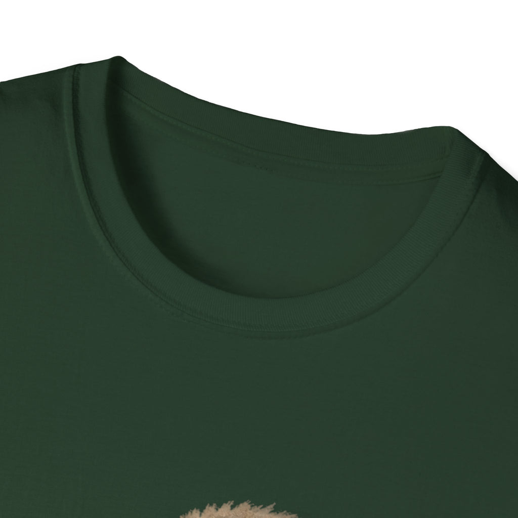 Chimpanzee with Stuffed Monkey T‑Shirt — Cute Baby Ape Holding Plush Tee
