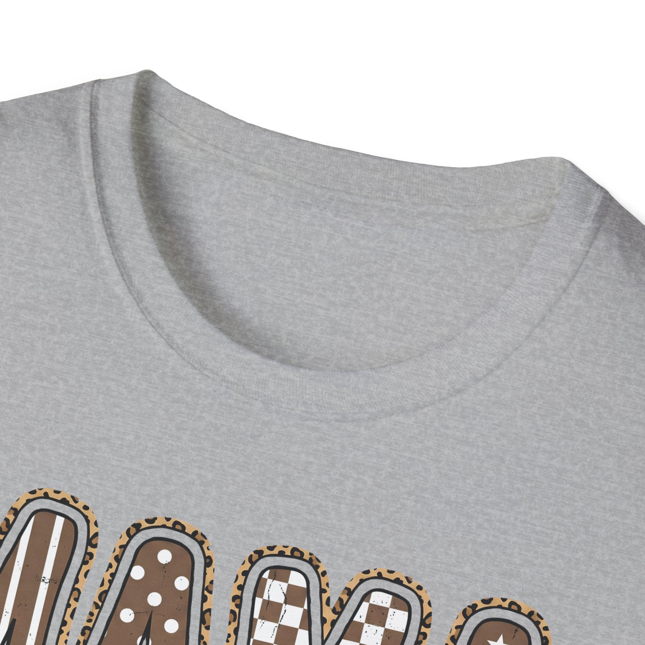 Mama Graphic T-Shirt — Polka Dot Lettering with Bow | Mother’s Day Gift