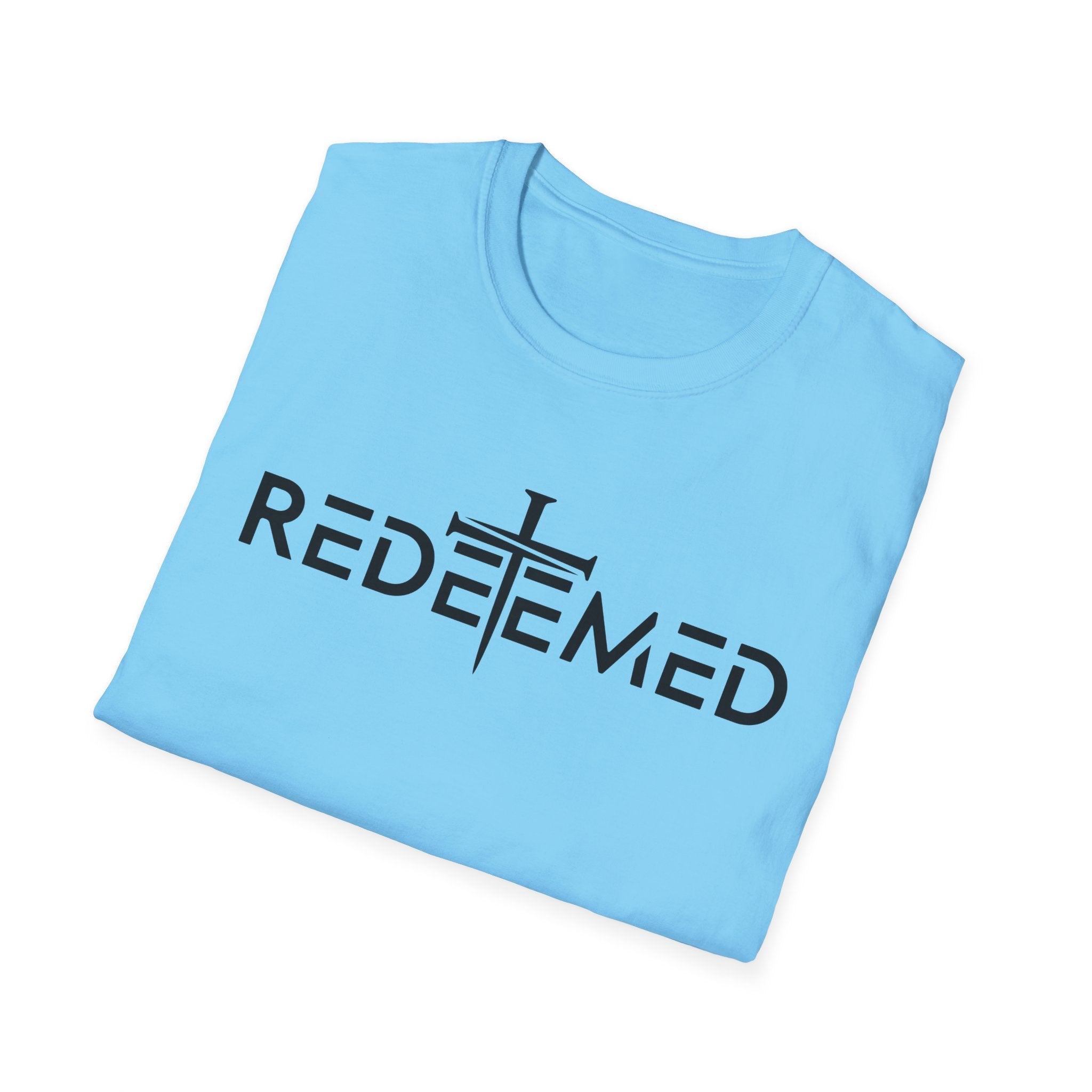 Redeemed Cross T-Shirt — Christian Faith Tee