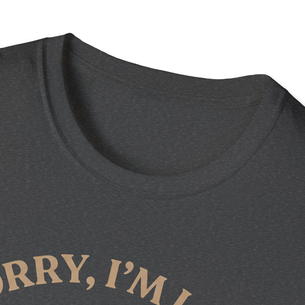 Thrifting Goose T‑Shirt — "Sorry I'm Late I Was Busy Thrifting" Vintage Bike Design