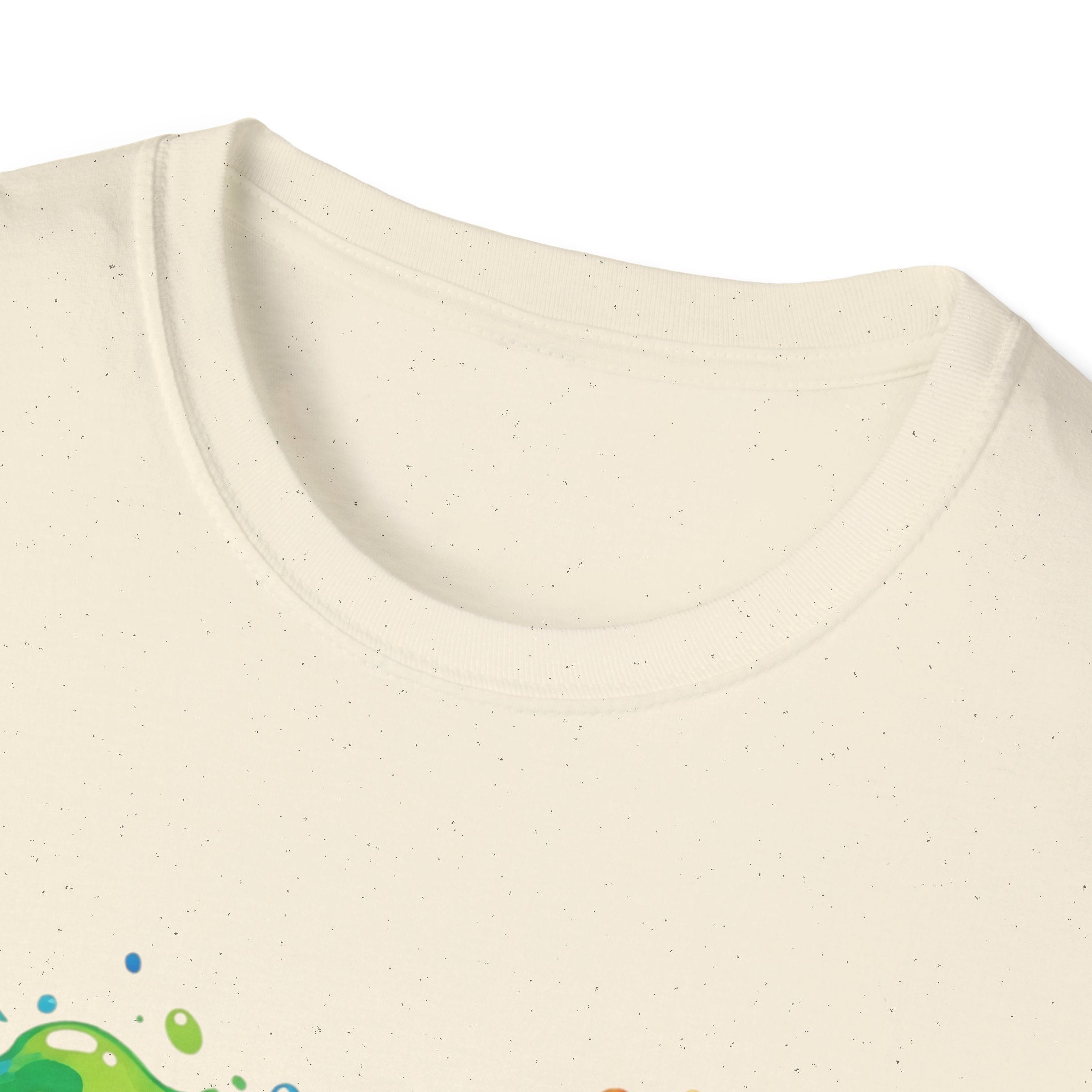 Rainbow Paw Heart T-Shirt — Colorful Pet Lover Tee