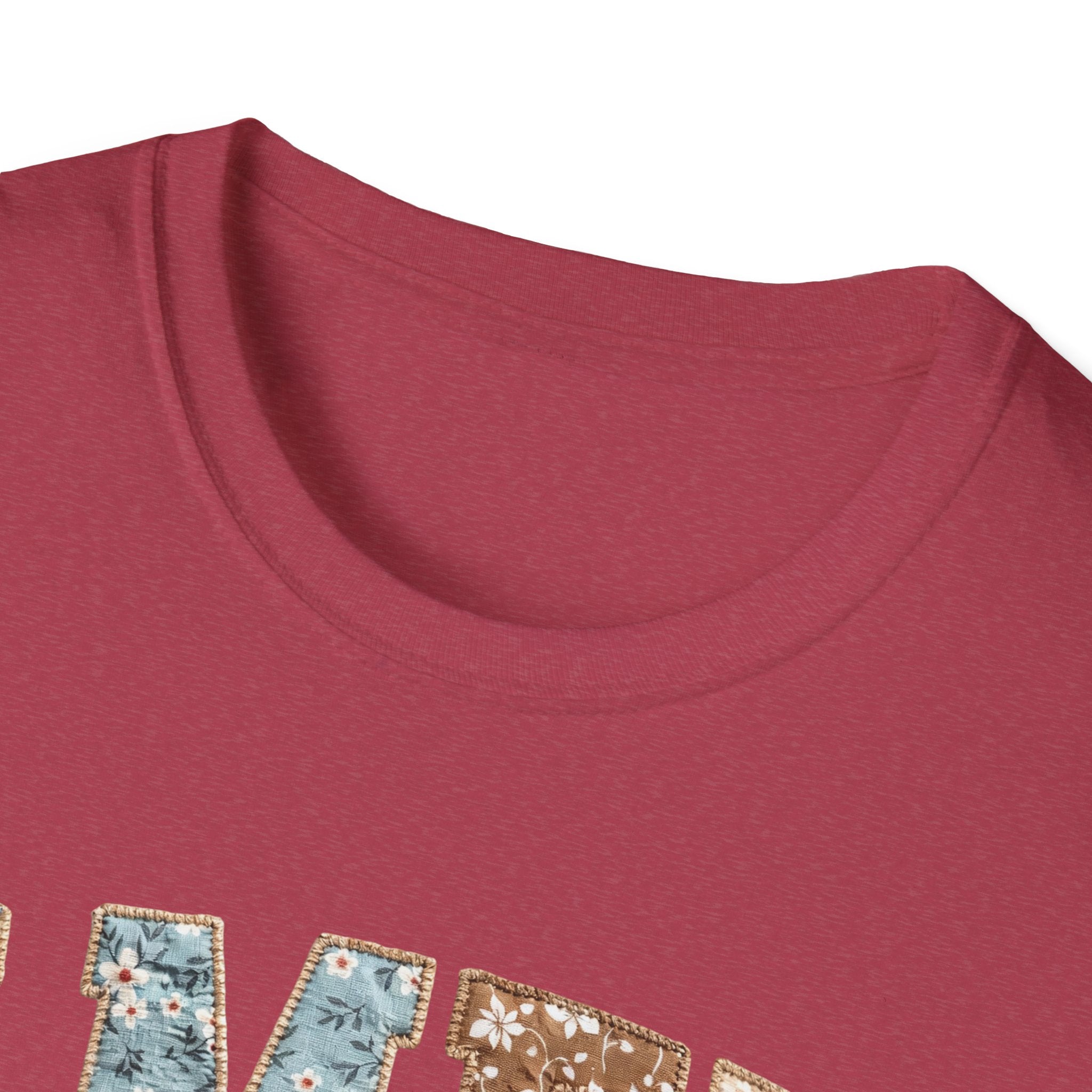 Amen Floral T-Shirt — Vintage Patchwork Faith Tee