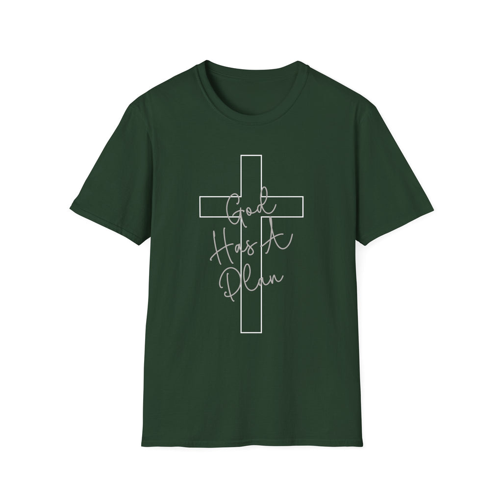God Has a Plan T-Shirt — Jeremiah 29:11 Christian Faith Tee
