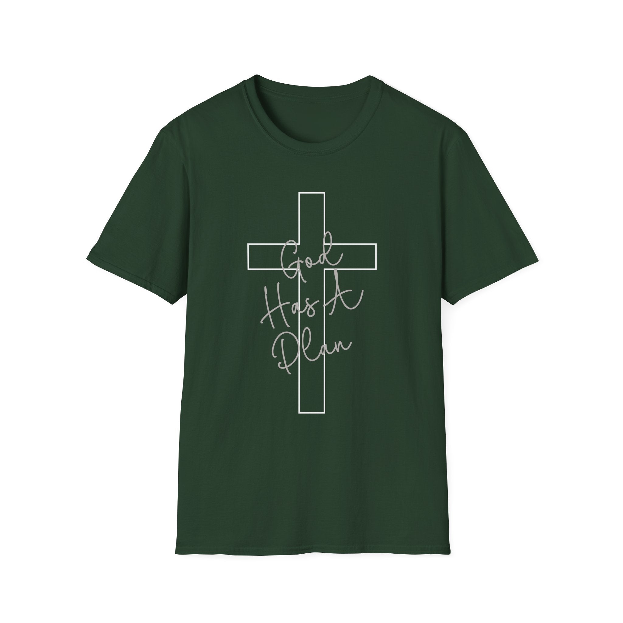 God Has a Plan T-Shirt — Jeremiah 29:11 Christian Faith Tee