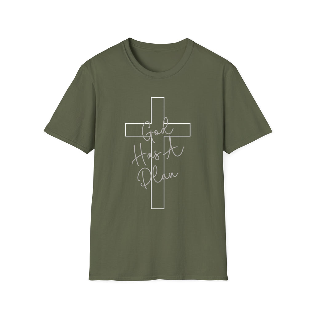 God Has a Plan T-Shirt — Jeremiah 29:11 Christian Faith Tee