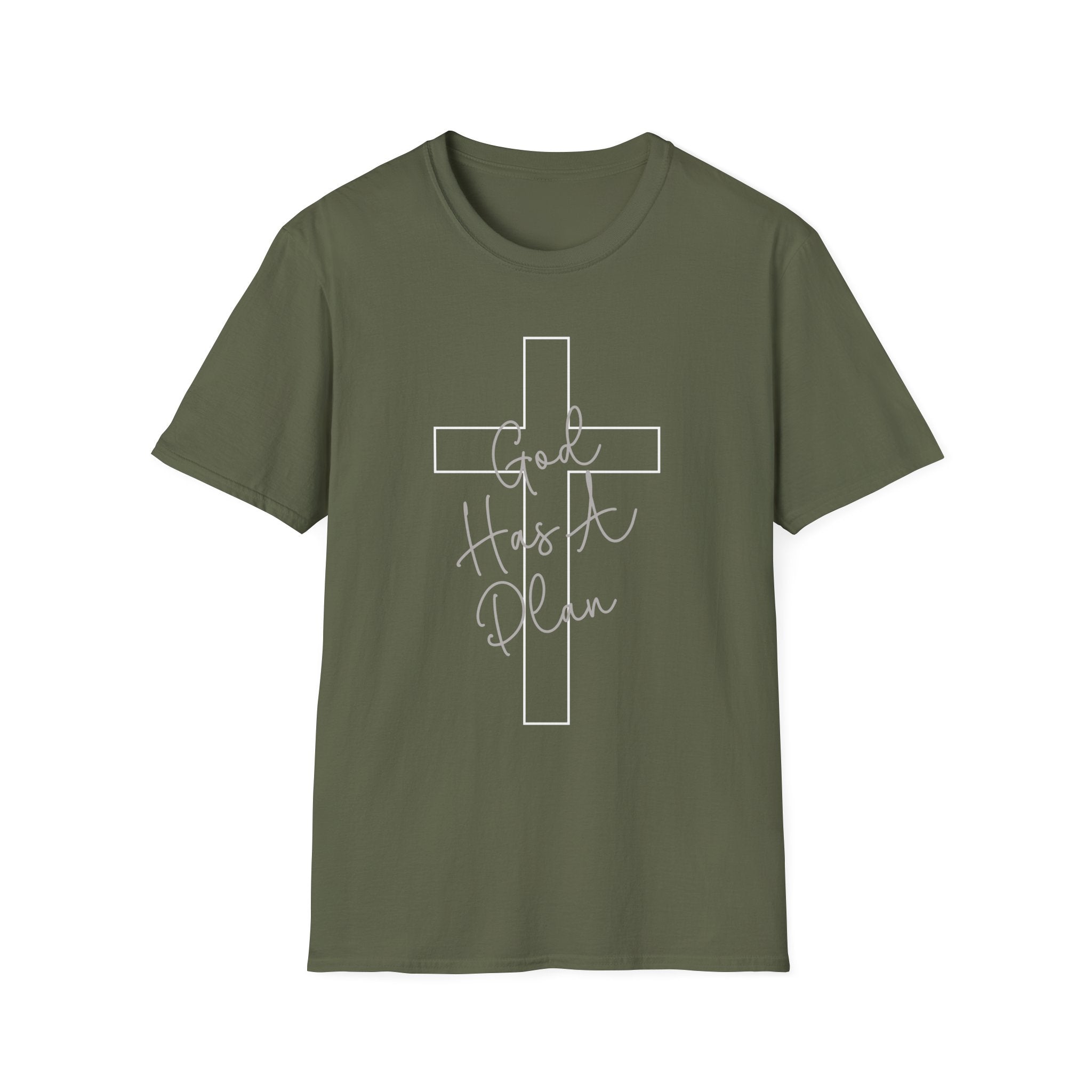 God Has a Plan T-Shirt — Jeremiah 29:11 Christian Faith Tee