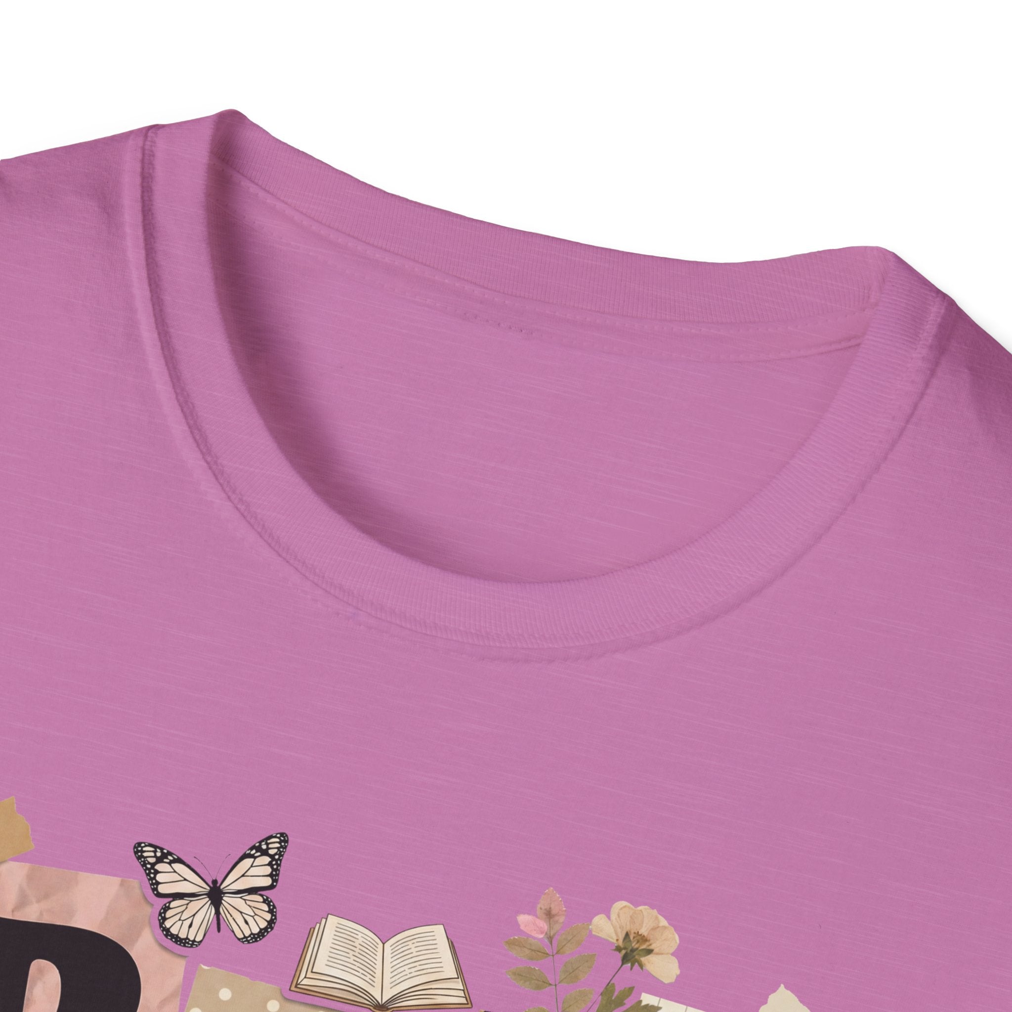 Book Nerd T-Shirt — Vintage Collage Reading Lover Tee