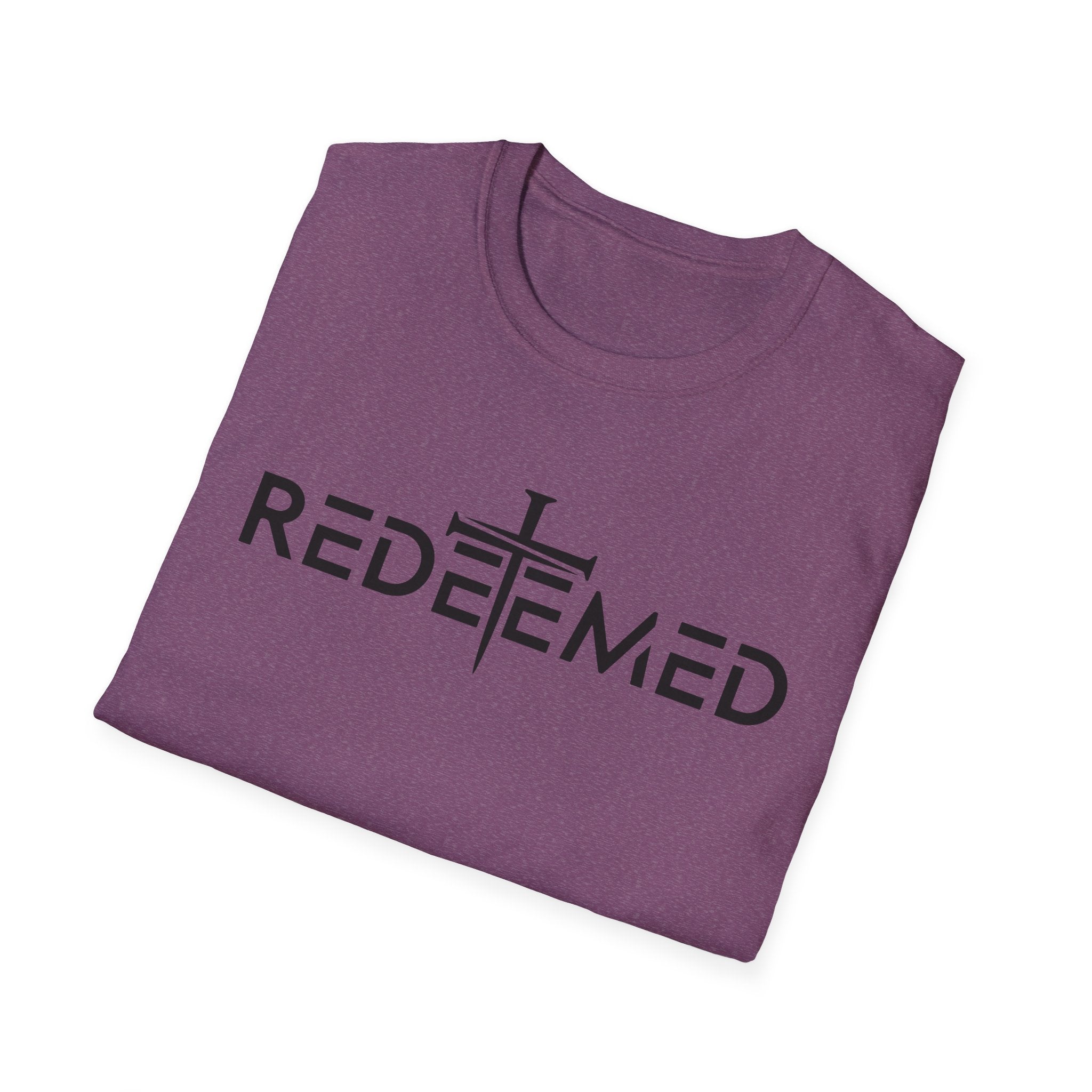 Redeemed Cross T-Shirt — Christian Faith Tee