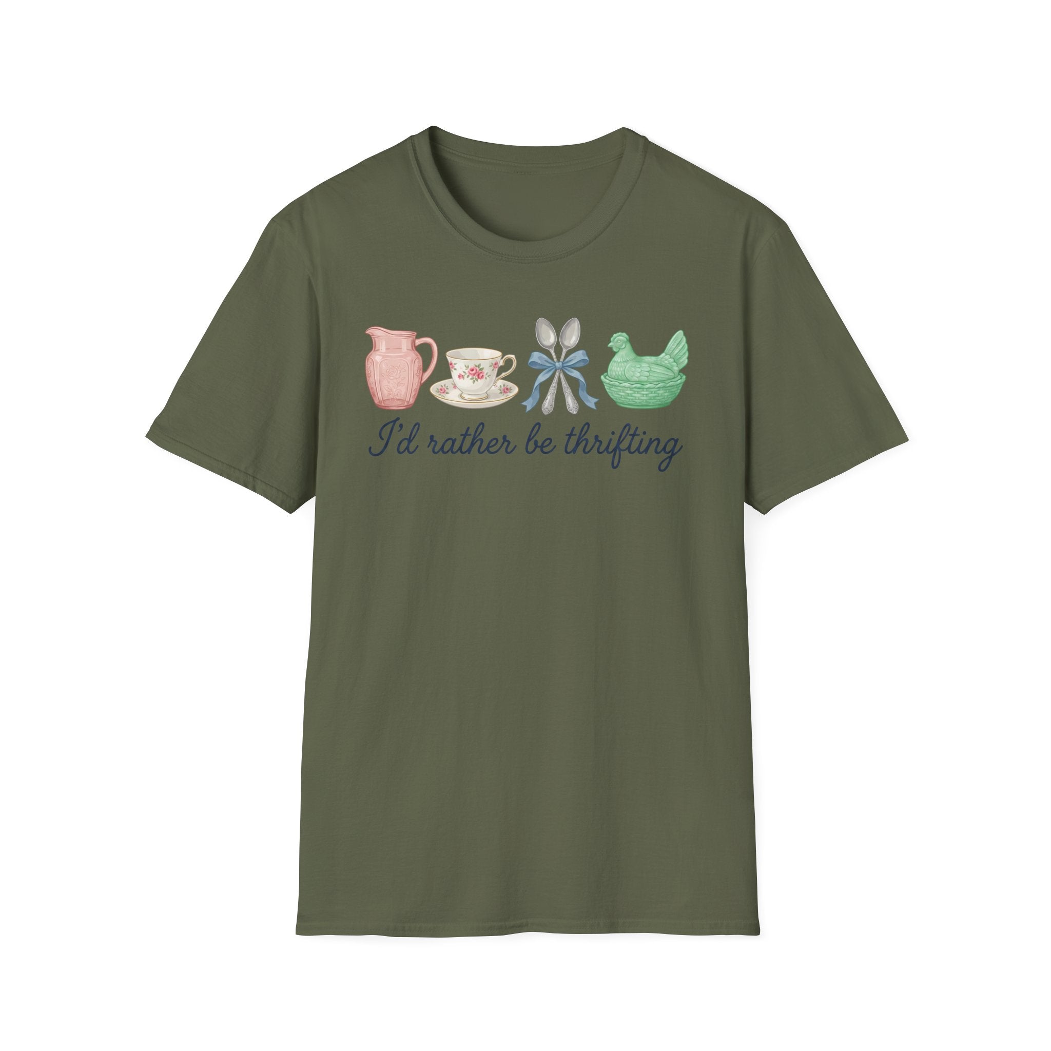 Thrifting Tee — "I'd Rather Be Thrifting" Vintage Finds T-Shirt