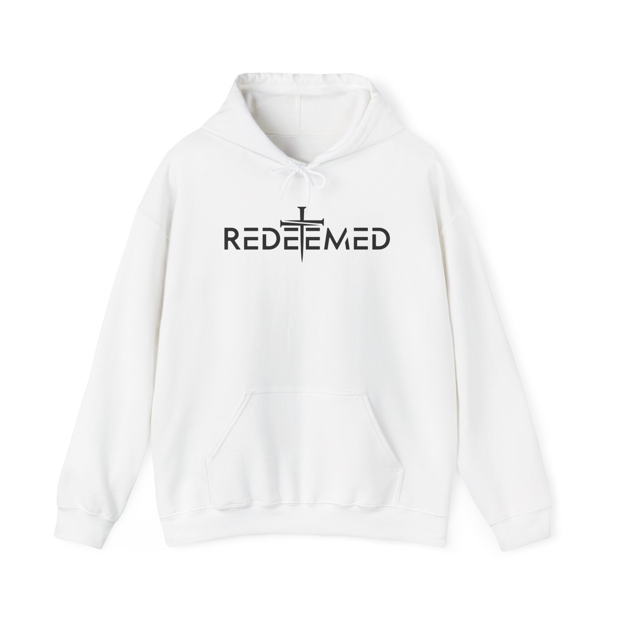 Redeemed Cross Hoodie — Christian Faith Pullover