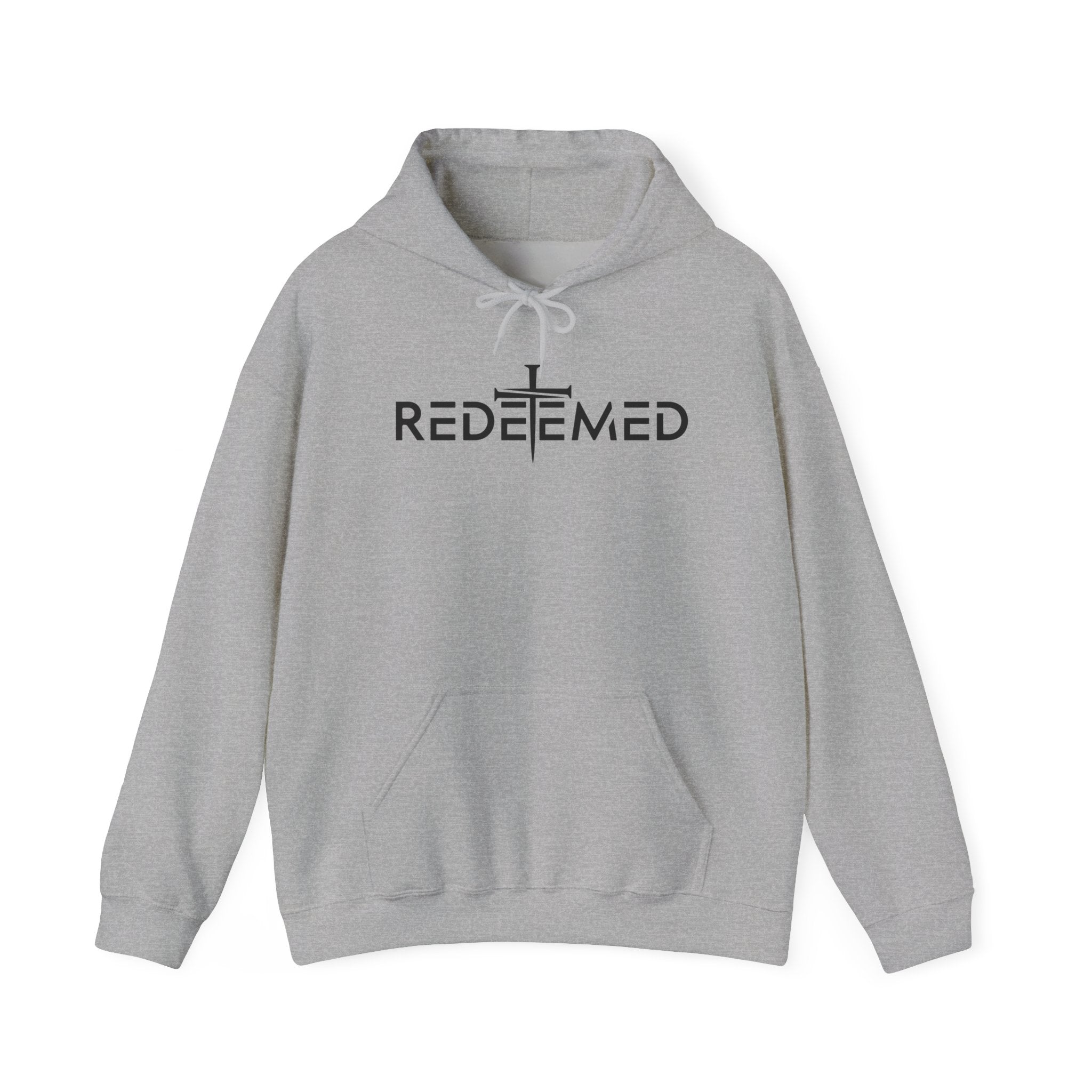 Redeemed Cross Hoodie — Christian Faith Pullover