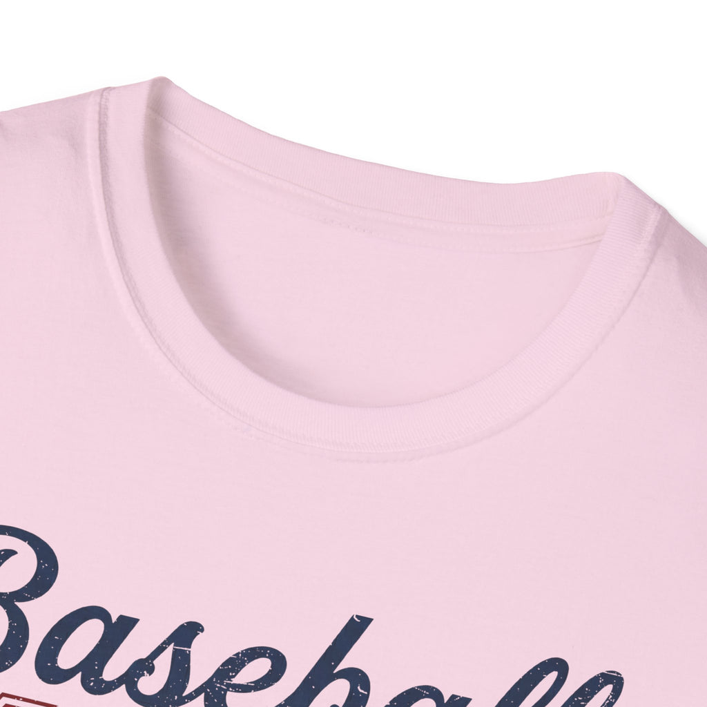 Baseball Mama T-Shirt — Retro Bow Baseball Mom Tee