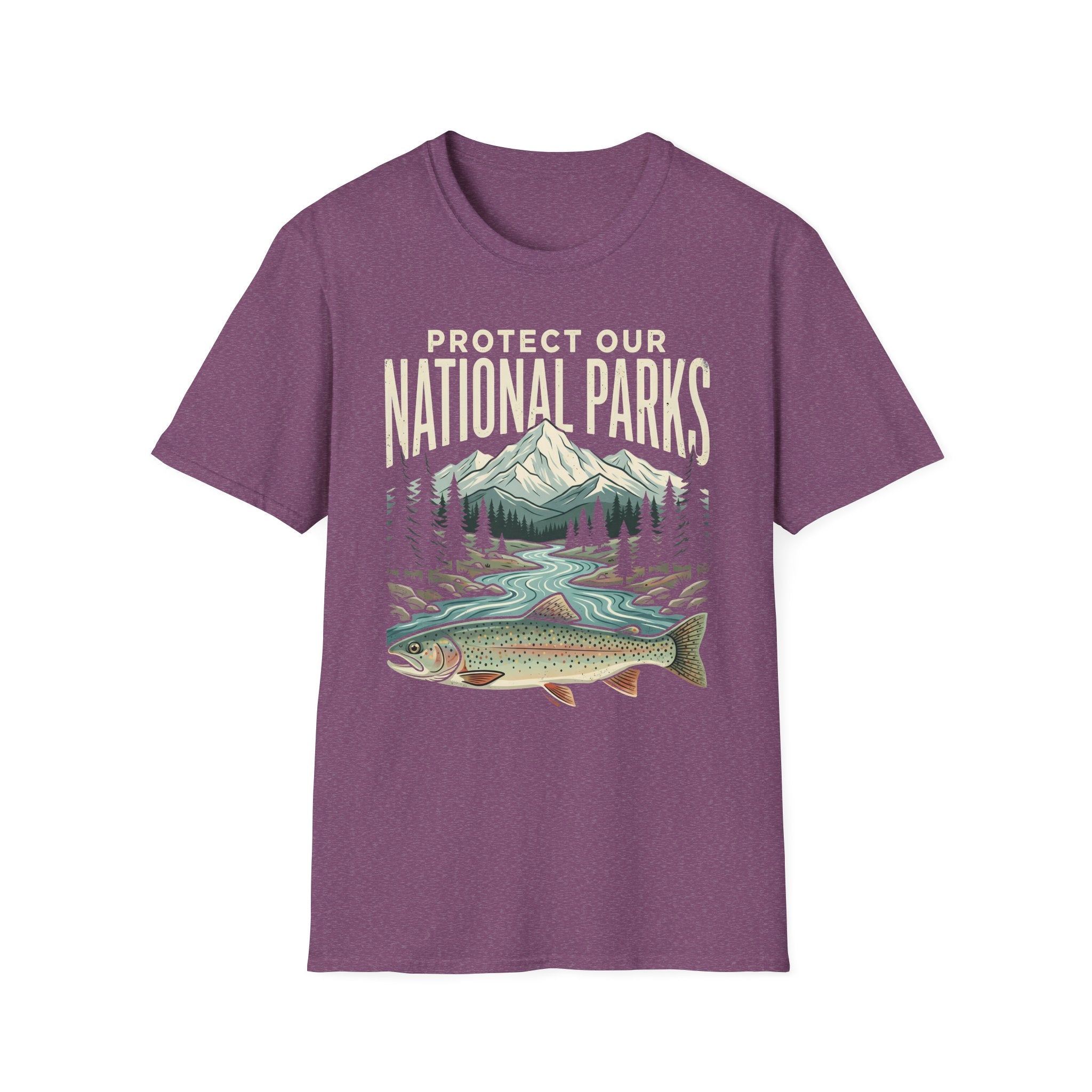 Protect Our National Parks T-Shirt — Vintage Mountain & Trout Outdoor Tee