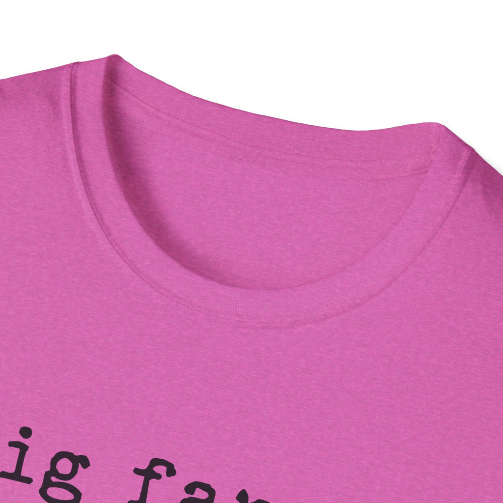 Human Rights T-Shirt - "big fan of human rights" Minimalist Tee