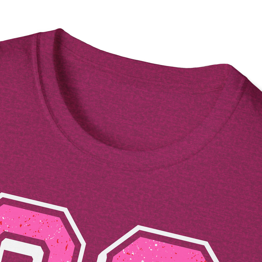 Senior Class of 26 T-Shirt — "twenty 26" Pink Varsity Senior Tee