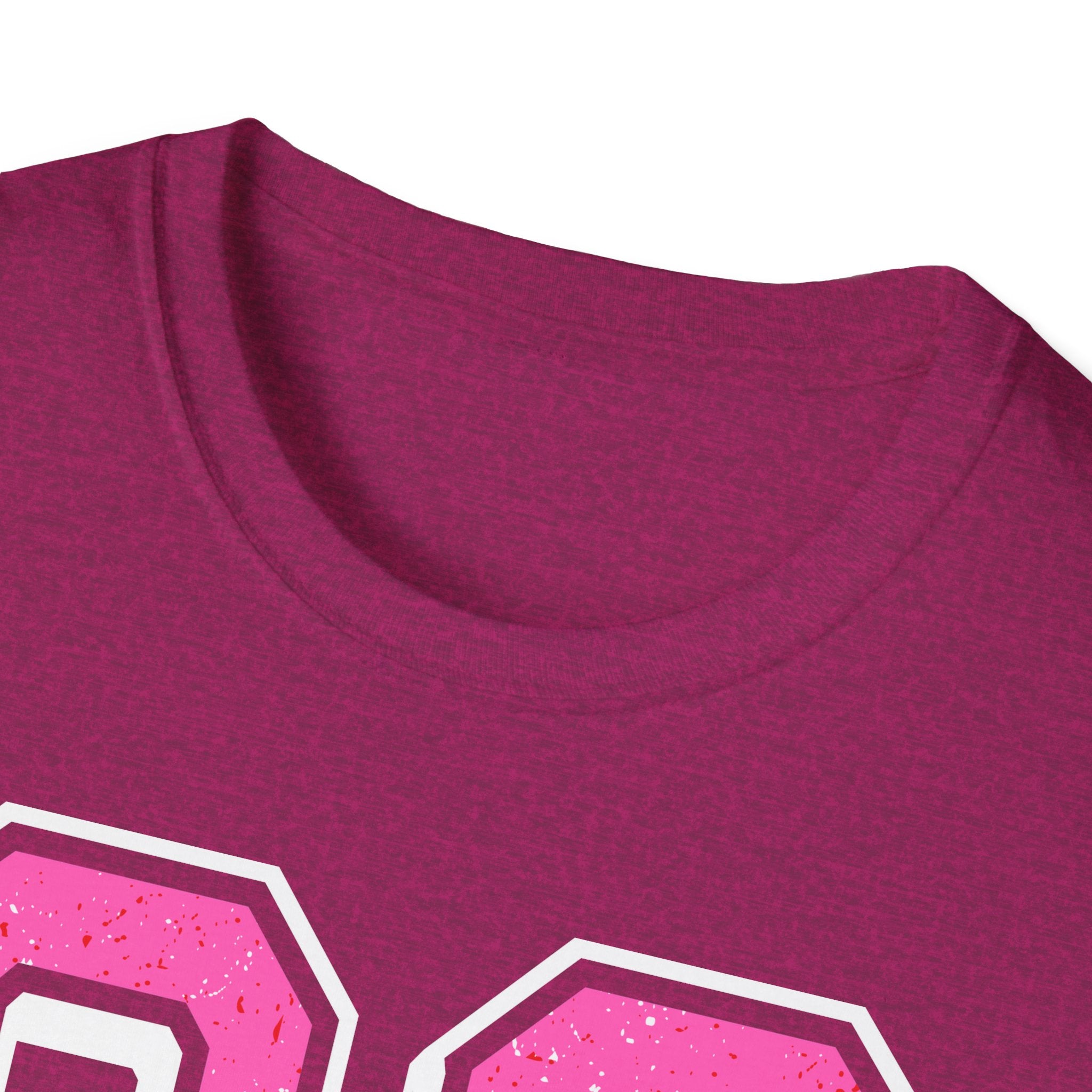 Senior Class of 26 T-Shirt — "twenty 26" Pink Varsity Senior Tee