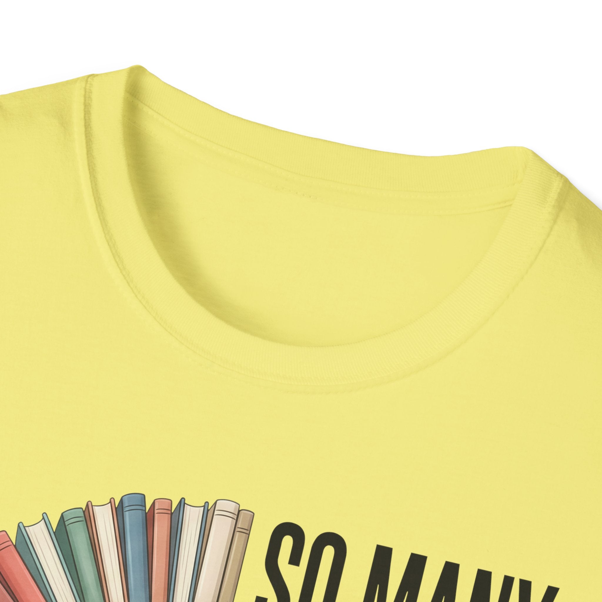 So Many Books So Little Time T-Shirt — Reader Clock Graphic Tee