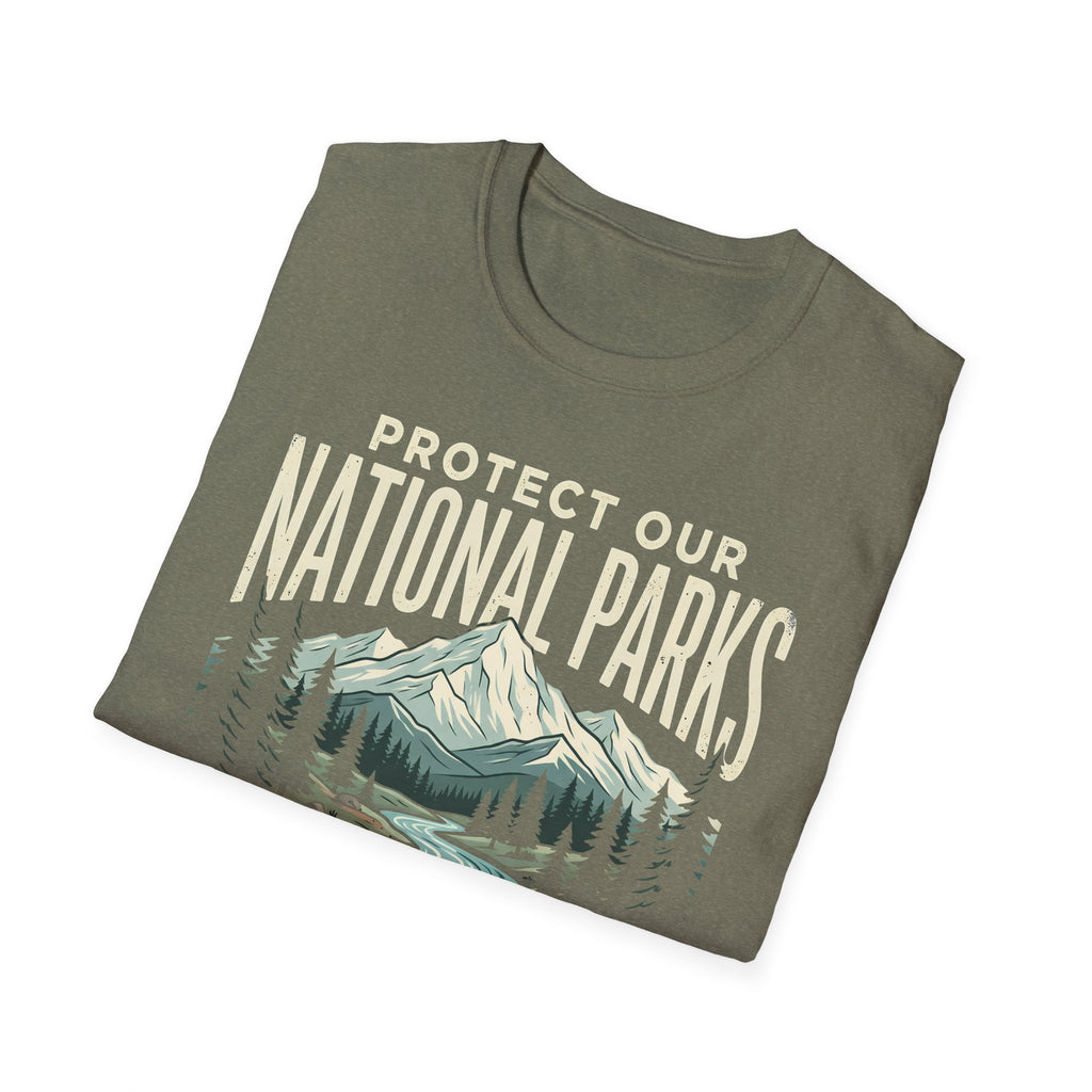 Protect Our National Parks T-Shirt — Vintage Mountain & Trout Outdoor Tee