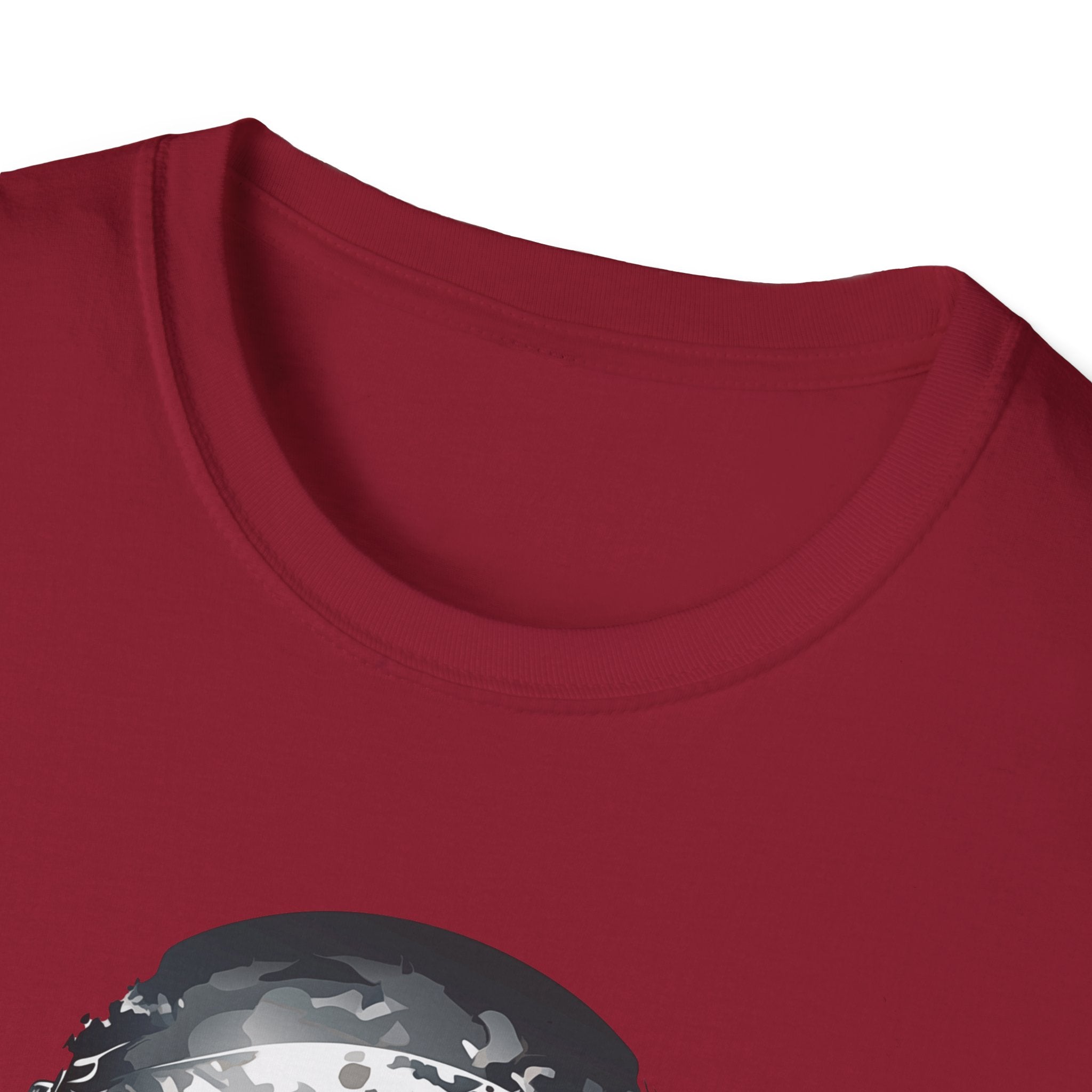 Skull Soldier Graphic T-Shirt — Tactical Skull Helmet Design