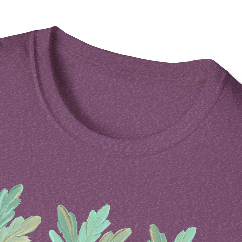 Carrot Trio Graphic T-Shirt — Pastel Floral Easter Tee
