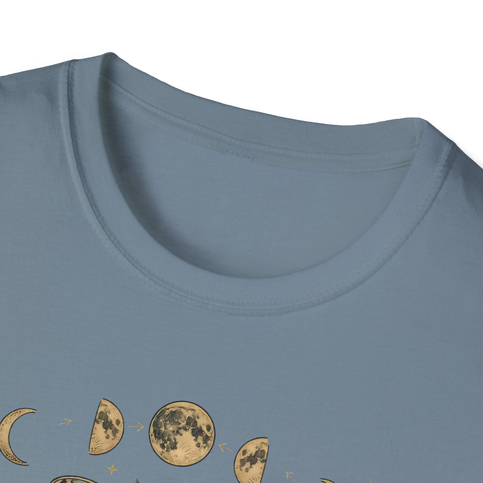 Moth & Moon Botanical T-Shirt — Vintage Poppy Moth Graphic Tee