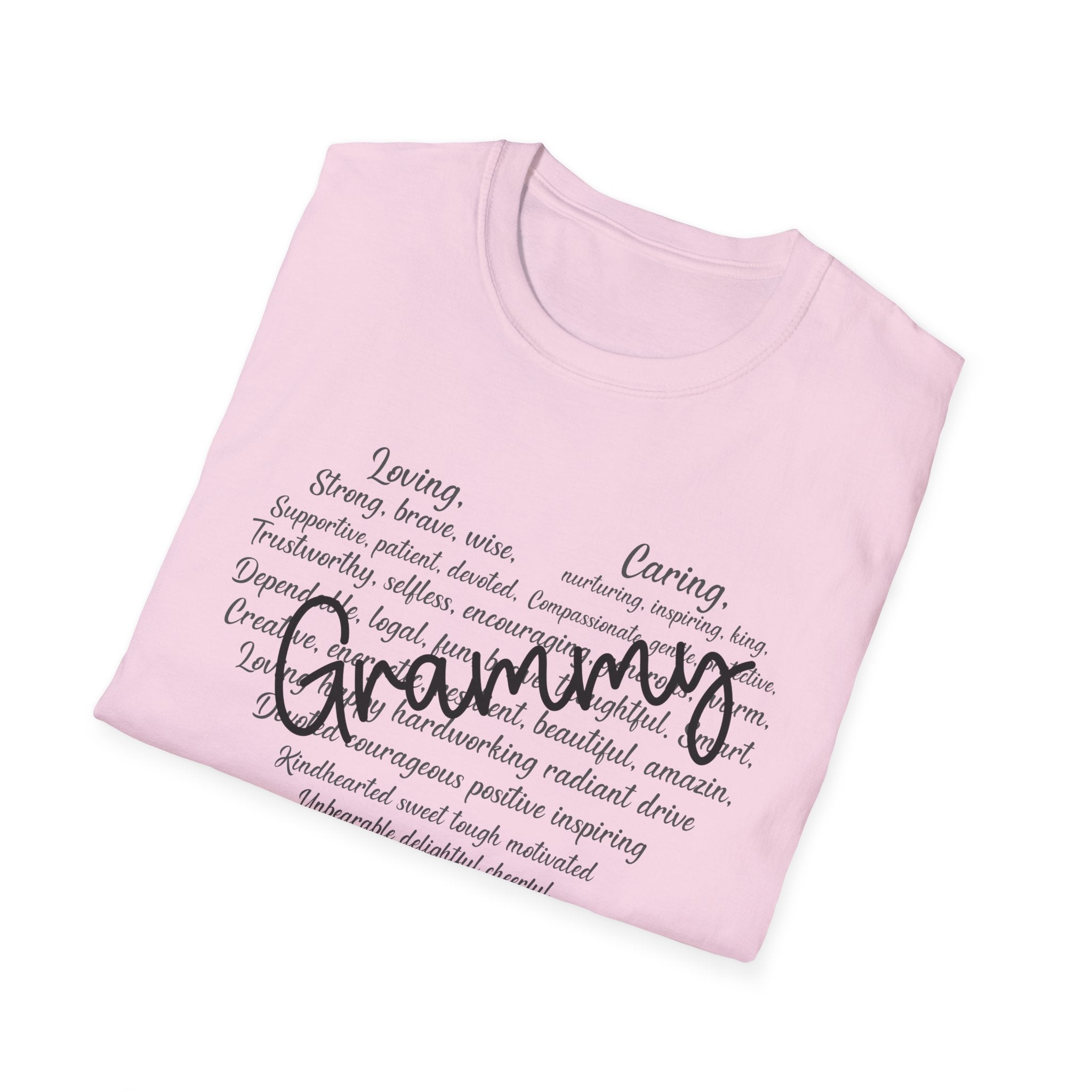 Grammys Heart Word Cloud T-Shirt — Music Awards Fan Tee