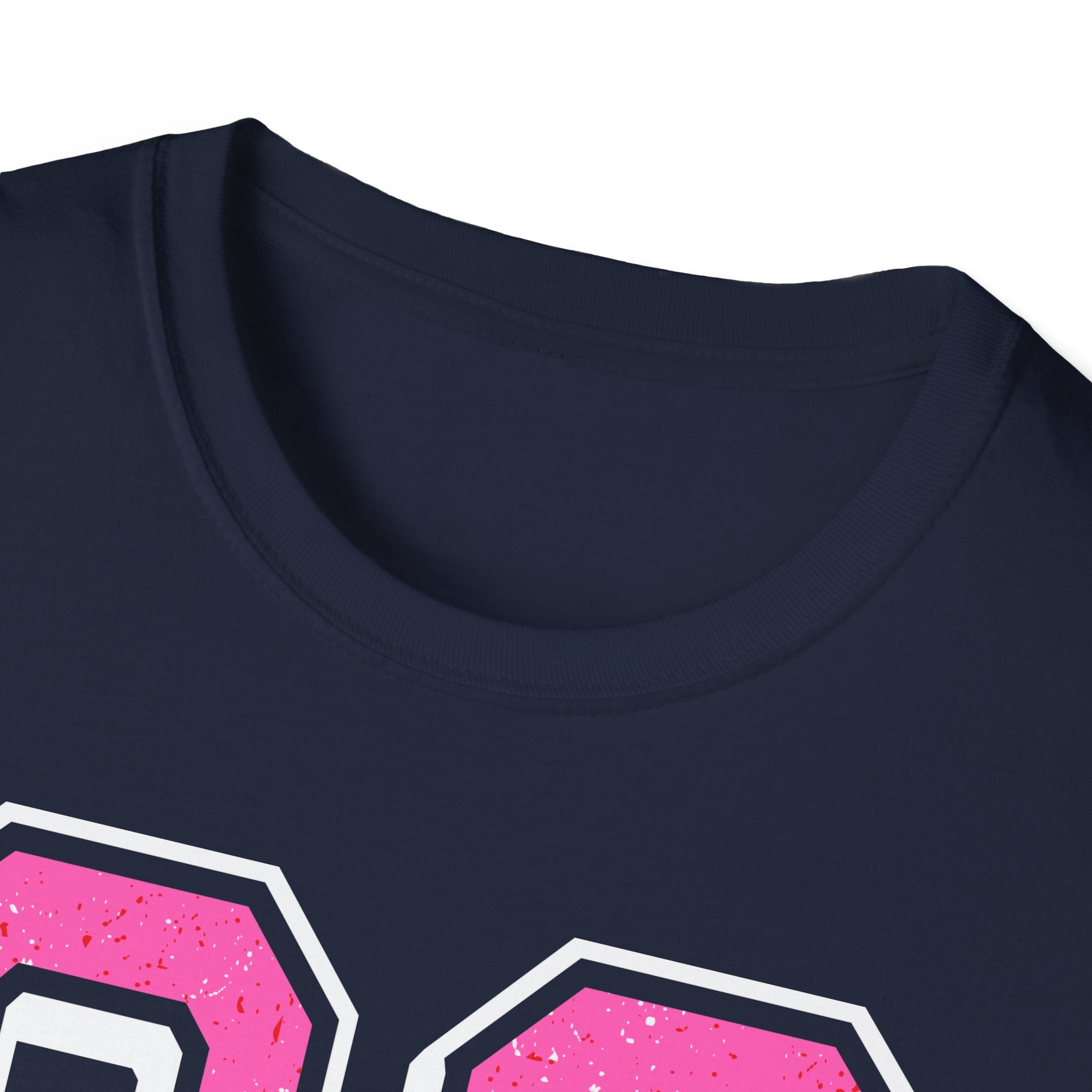 Senior Class of 26 T-Shirt — "twenty 26" Pink Varsity Senior Tee