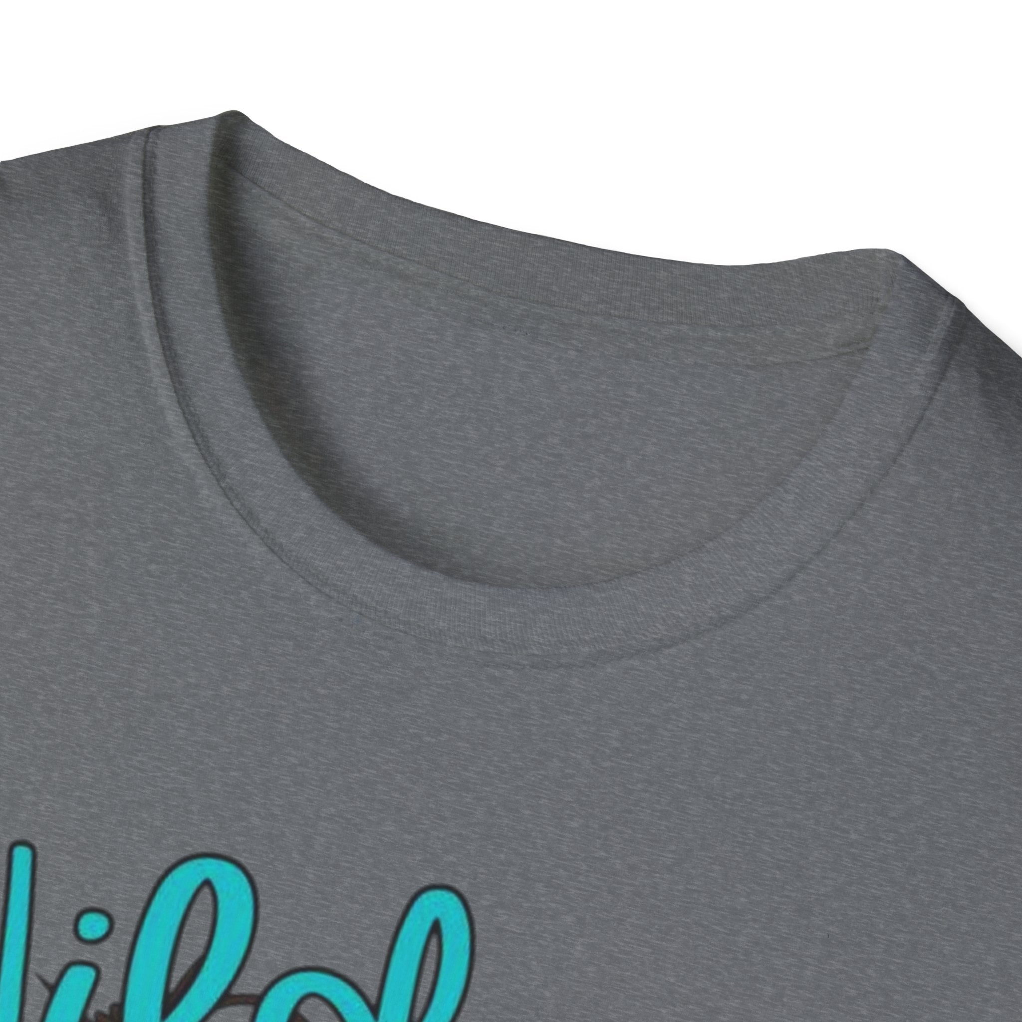 Wild & Free Cow Skull T-Shirt — Turquoise Boho Western Graphic Tee