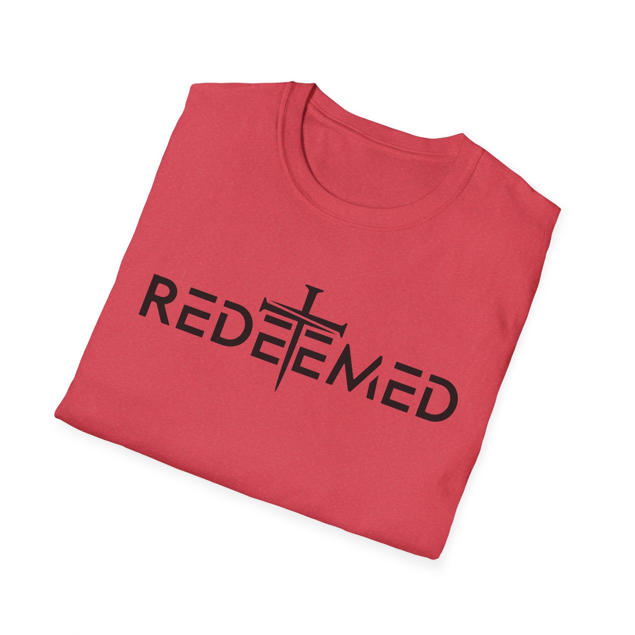Redeemed Cross T-Shirt — Christian Faith Tee