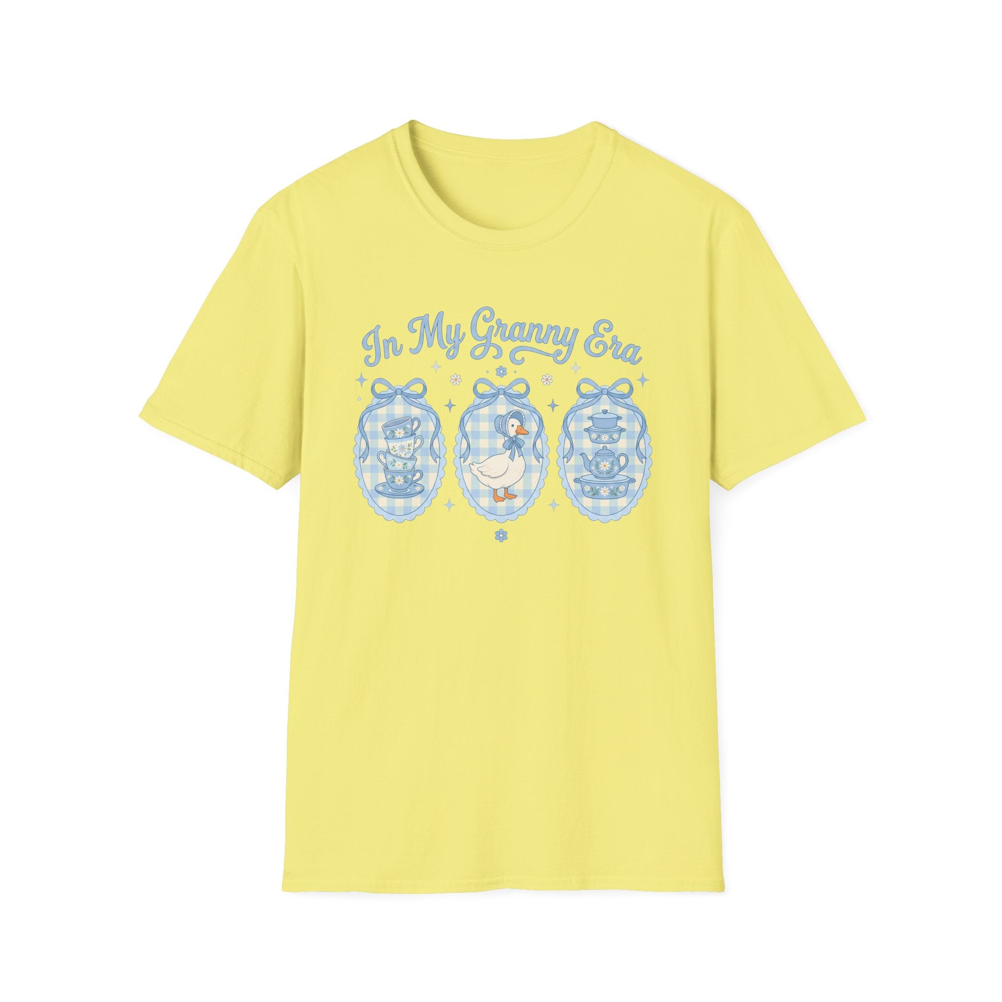 T-Shirt — "In My Granny Era" Vintage Baby Rattle Graphic Tee