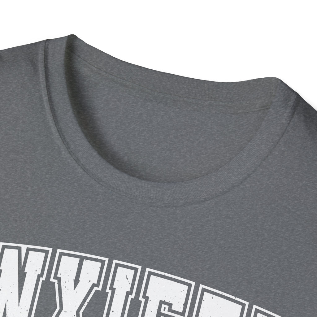 Anxiety University T-Shirt – "Anxiety University Honors Program" College Style Tee