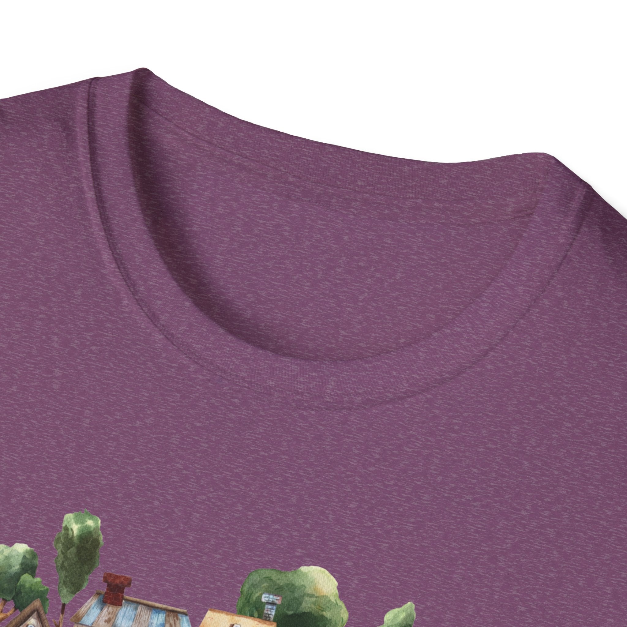 Neighborhood Houses T-Shirt — "Mr. Rogers did not adequately prepare me for the people in my neighborhood"