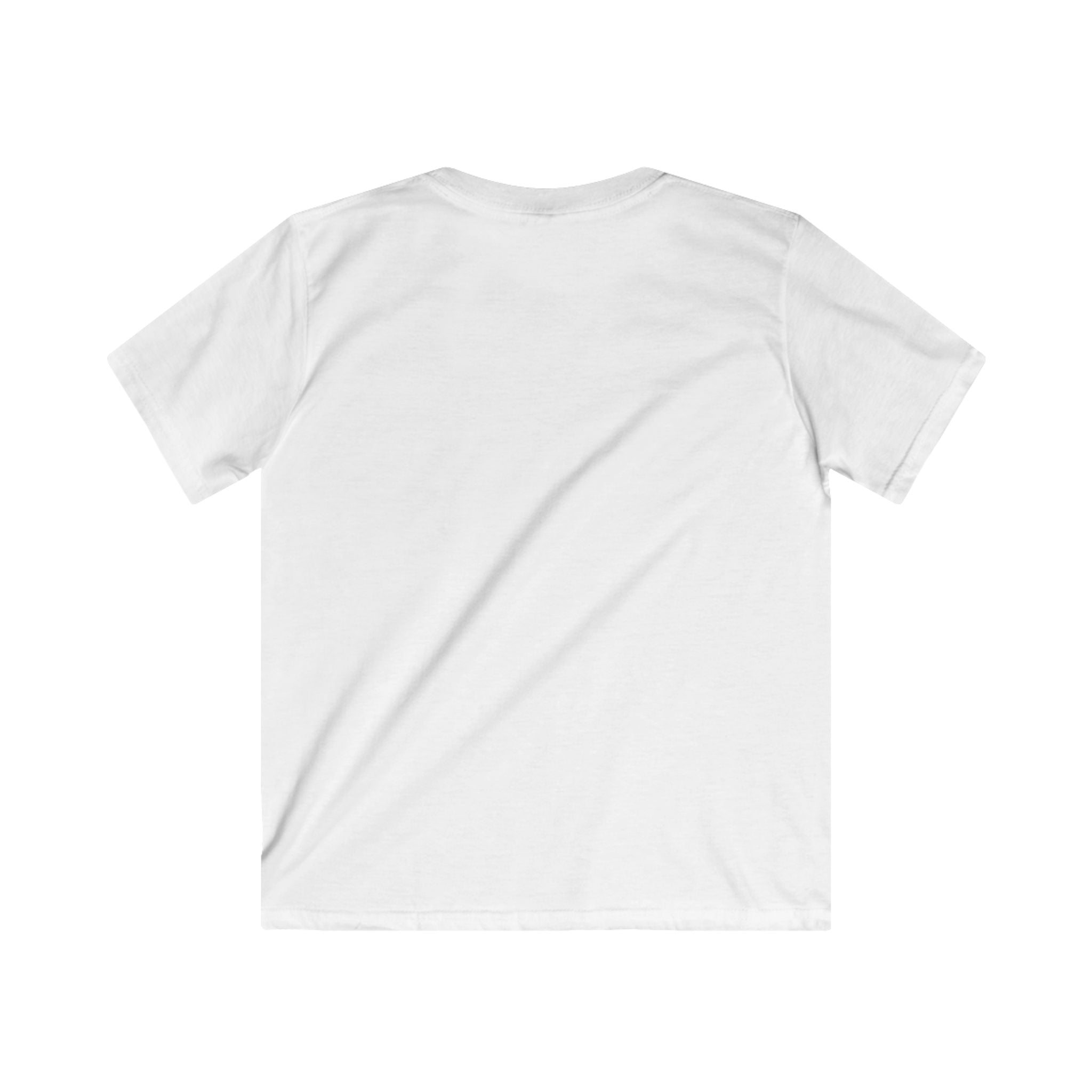 Kids Tee — Dino Driving Monster Truck Graphic Shirt