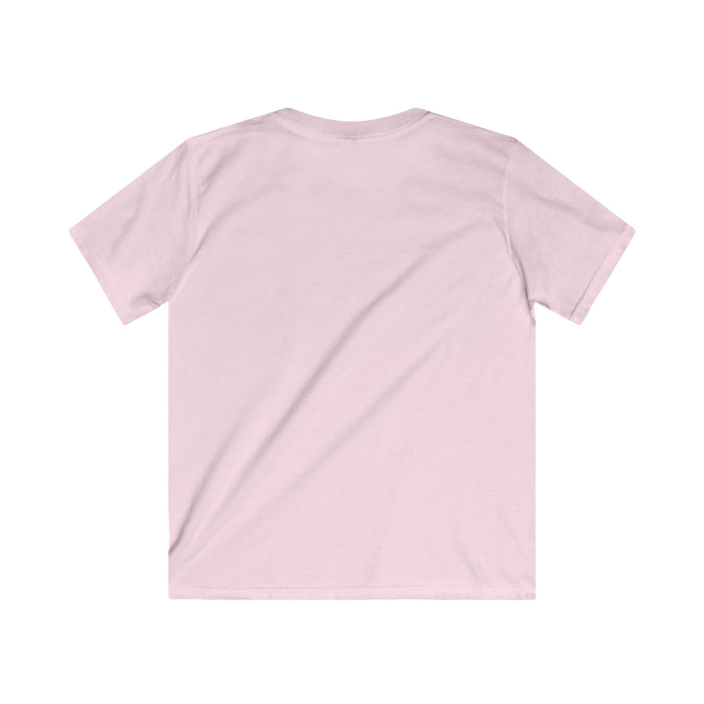 Kids Tee — Dino Driving Monster Truck Graphic Shirt