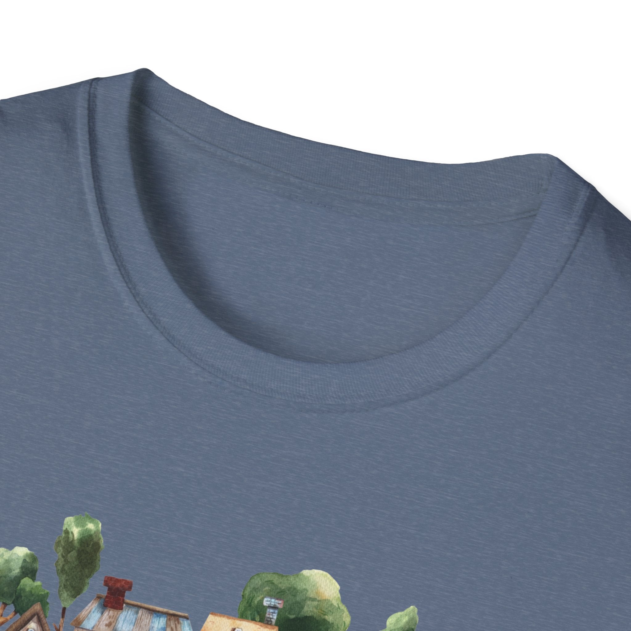 Neighborhood Houses T-Shirt — "Mr. Rogers did not adequately prepare me for the people in my neighborhood"