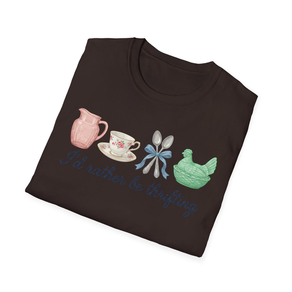 Thrifting Tee — "I'd Rather Be Thrifting" Vintage Finds T-Shirt