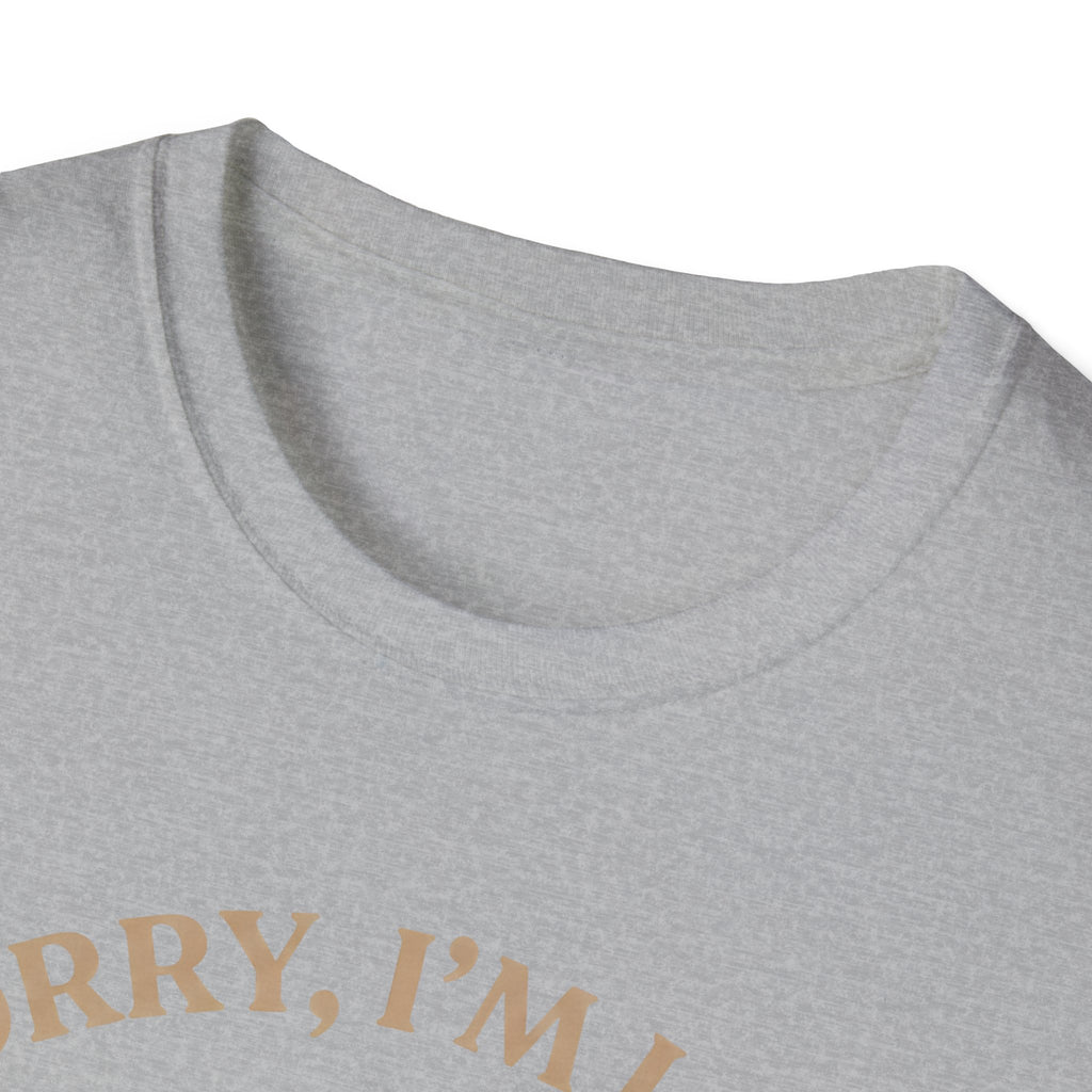Thrifting Goose T‑Shirt — "Sorry I'm Late I Was Busy Thrifting" Vintage Bike Design