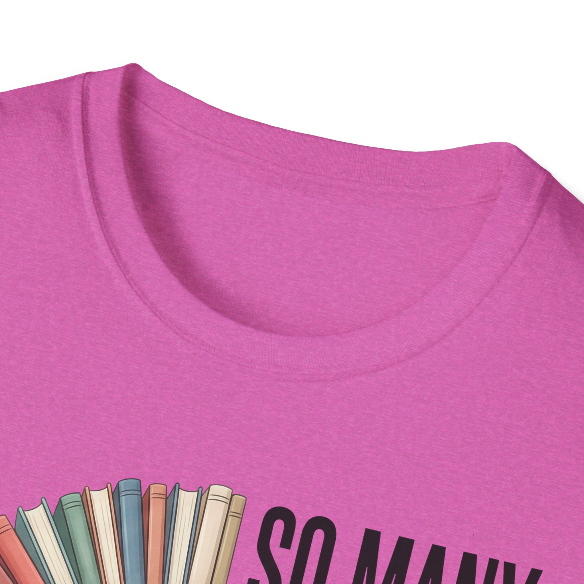 So Many Books So Little Time T-Shirt — Reader Clock Graphic Tee