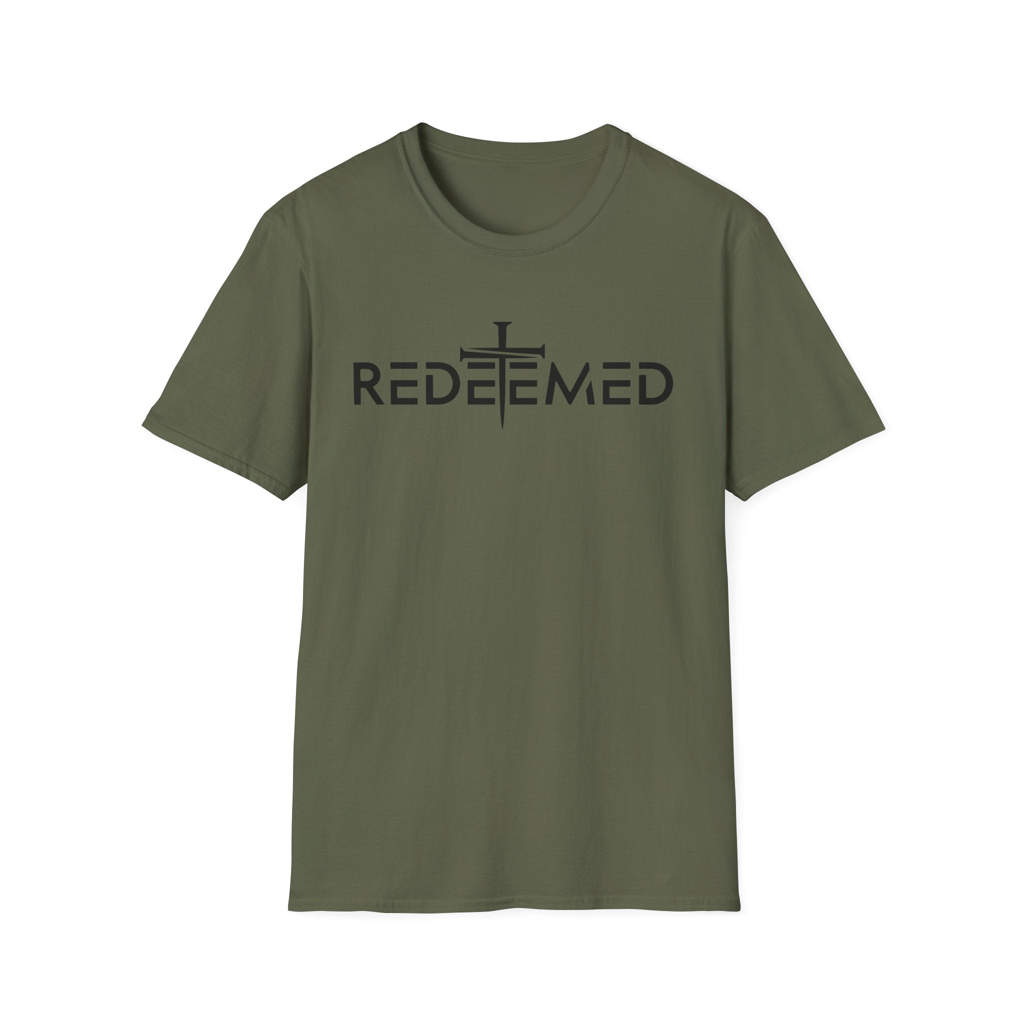 Redeemed Cross T-Shirt — Christian Faith Tee