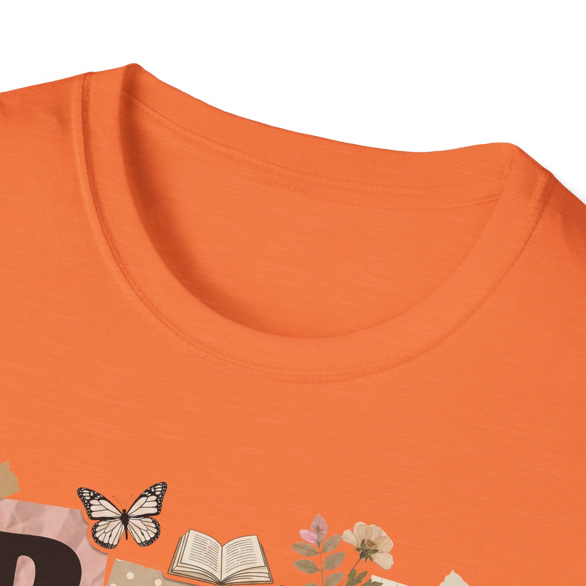 Book Nerd T-Shirt — Vintage Collage Reading Lover Tee