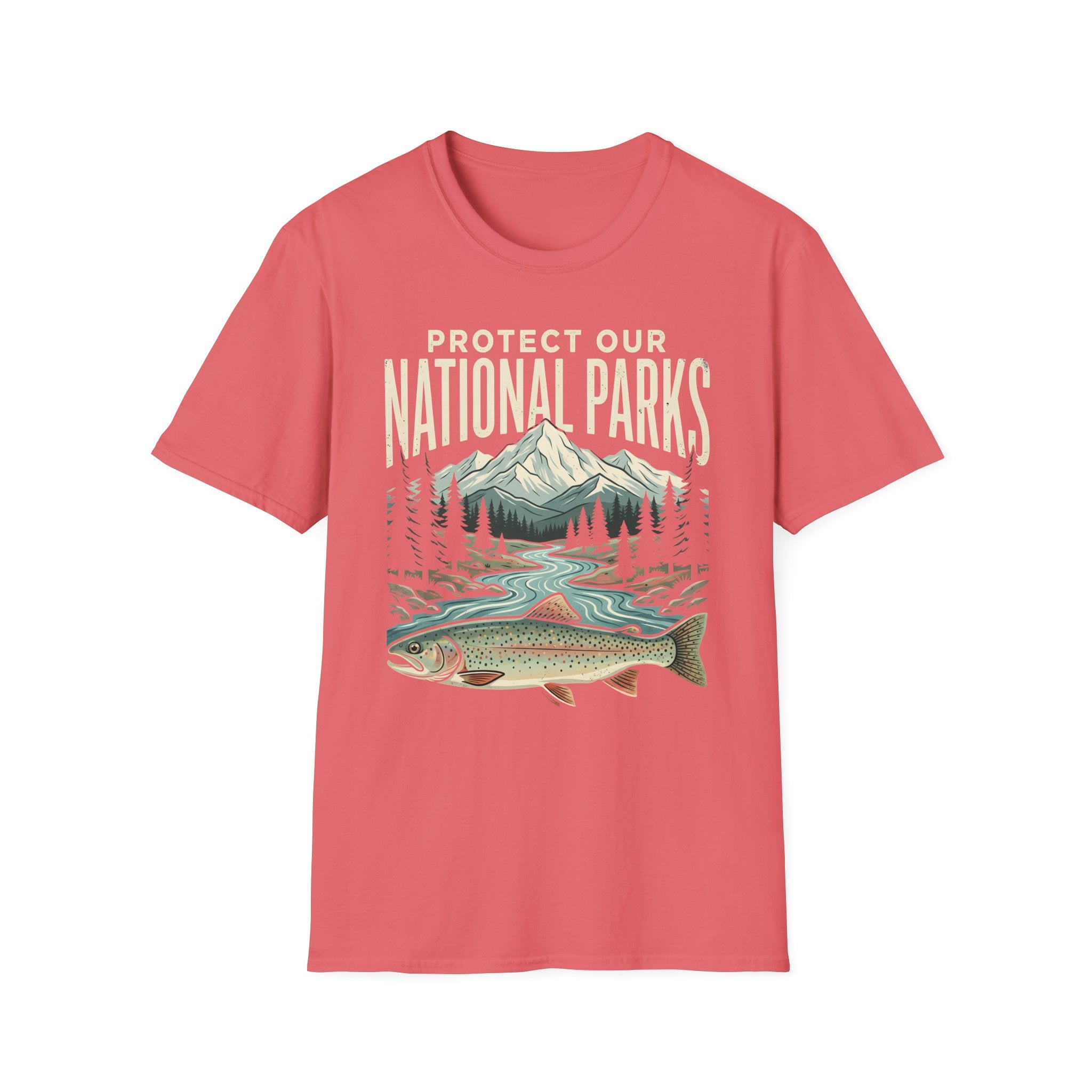Protect Our National Parks T-Shirt — Vintage Mountain & Trout Outdoor Tee