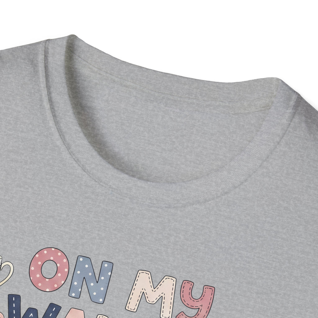 Thrifted Finds Tee — “On My Way to Thrift Your Granny’s Knick Knacks” Vintage Coffee Graphic T-Shirt