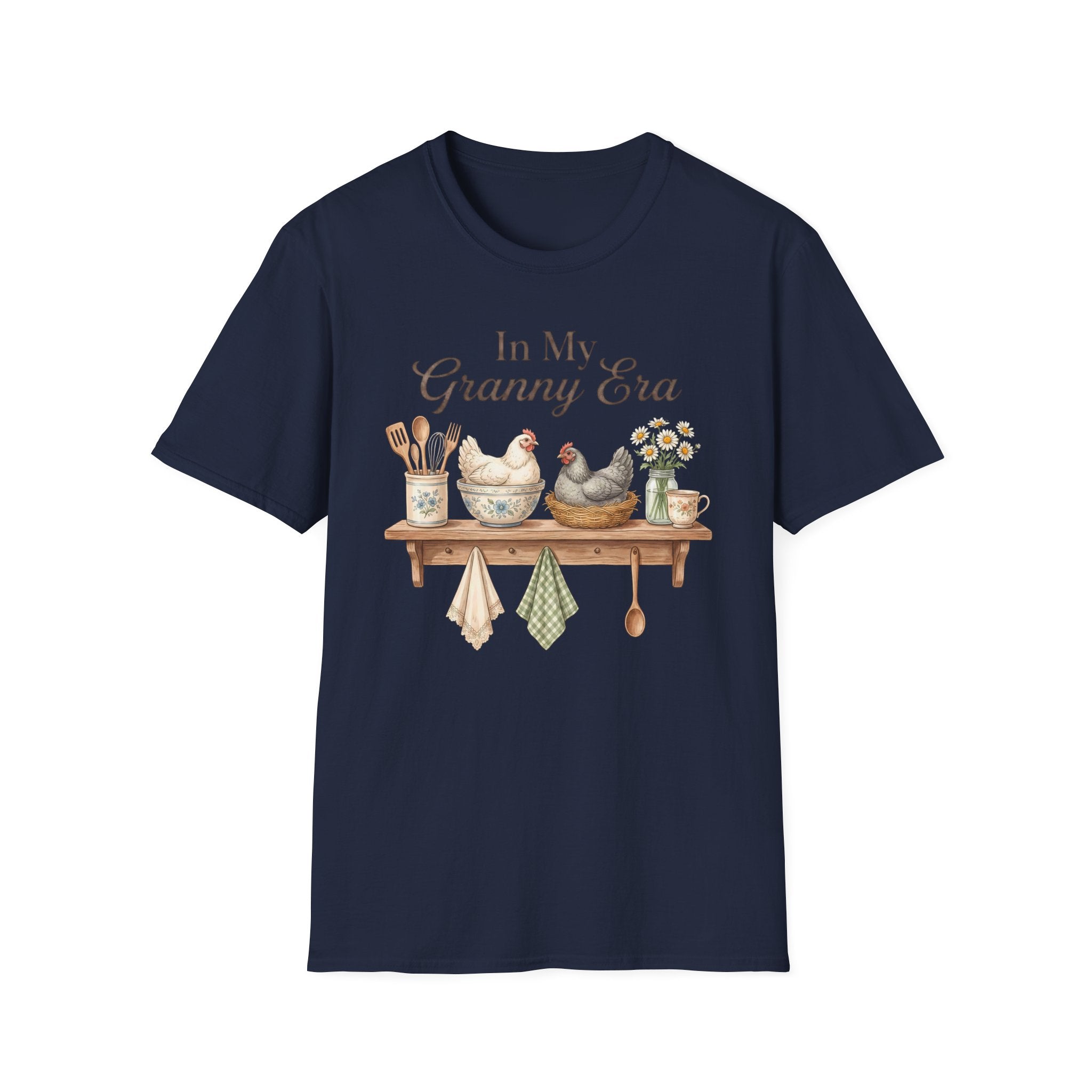 Granny Kitchen T-Shirt — "In My Granny Era" Vintage Farmhouse Tee