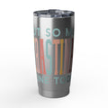Vagabond 20oz Tumbler — 'Not So Much Procrastinating' Retro Travel Insulated Cup