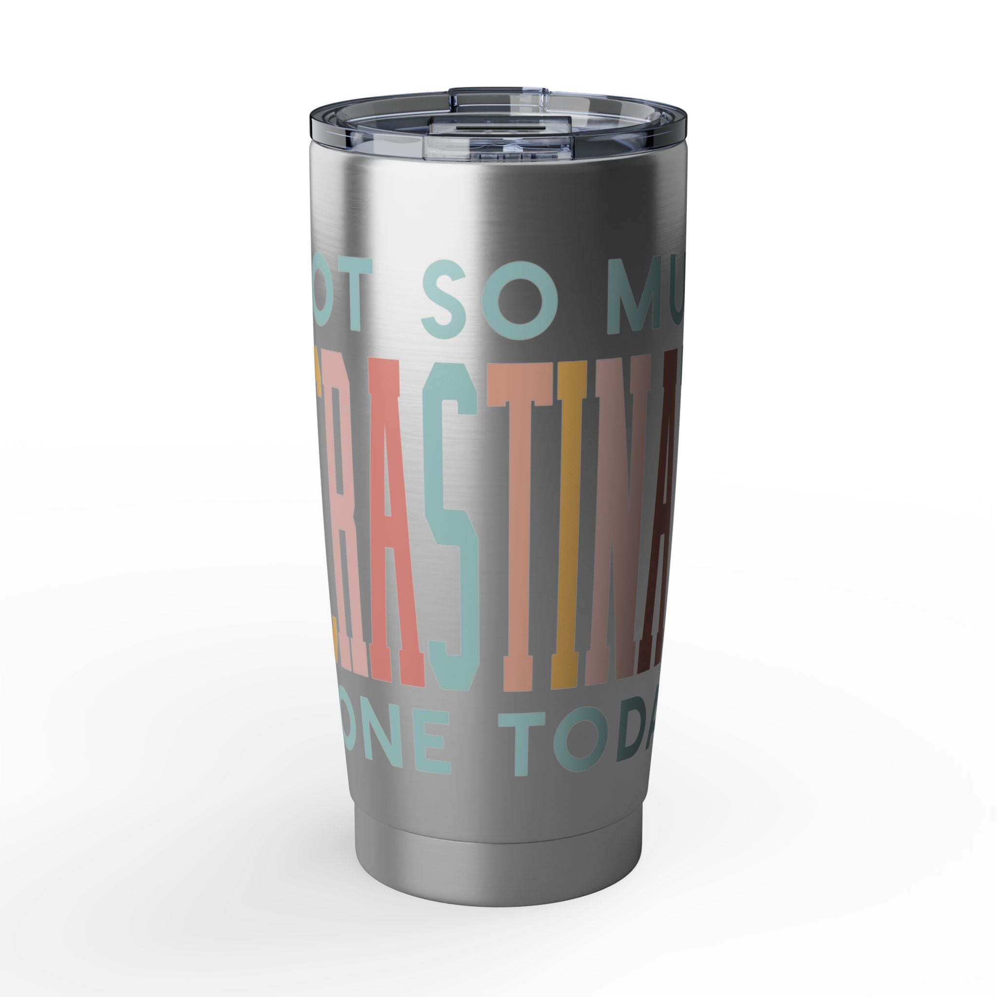 Vagabond 20oz Tumbler — 'Not So Much Procrastinating' Retro Travel Insulated Cup