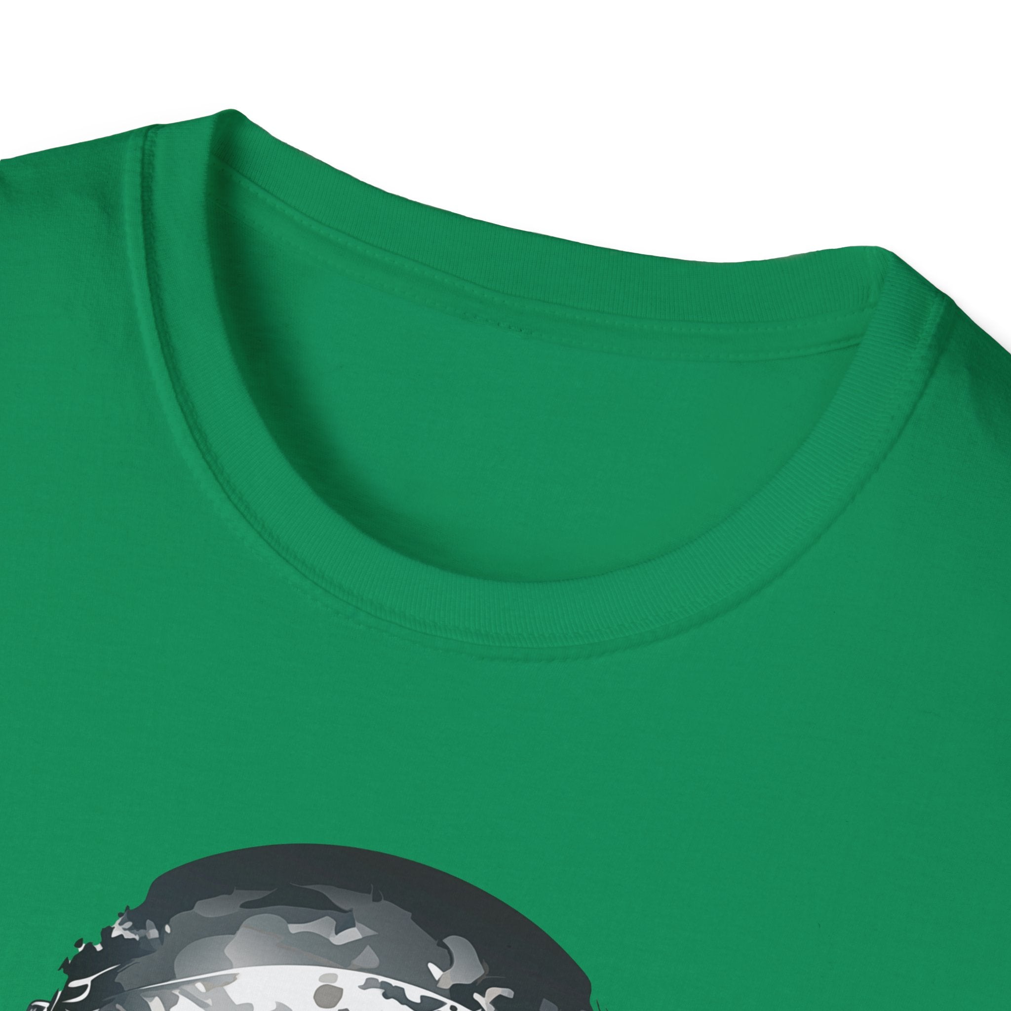 Skull Soldier Graphic T-Shirt — Tactical Skull Helmet Design