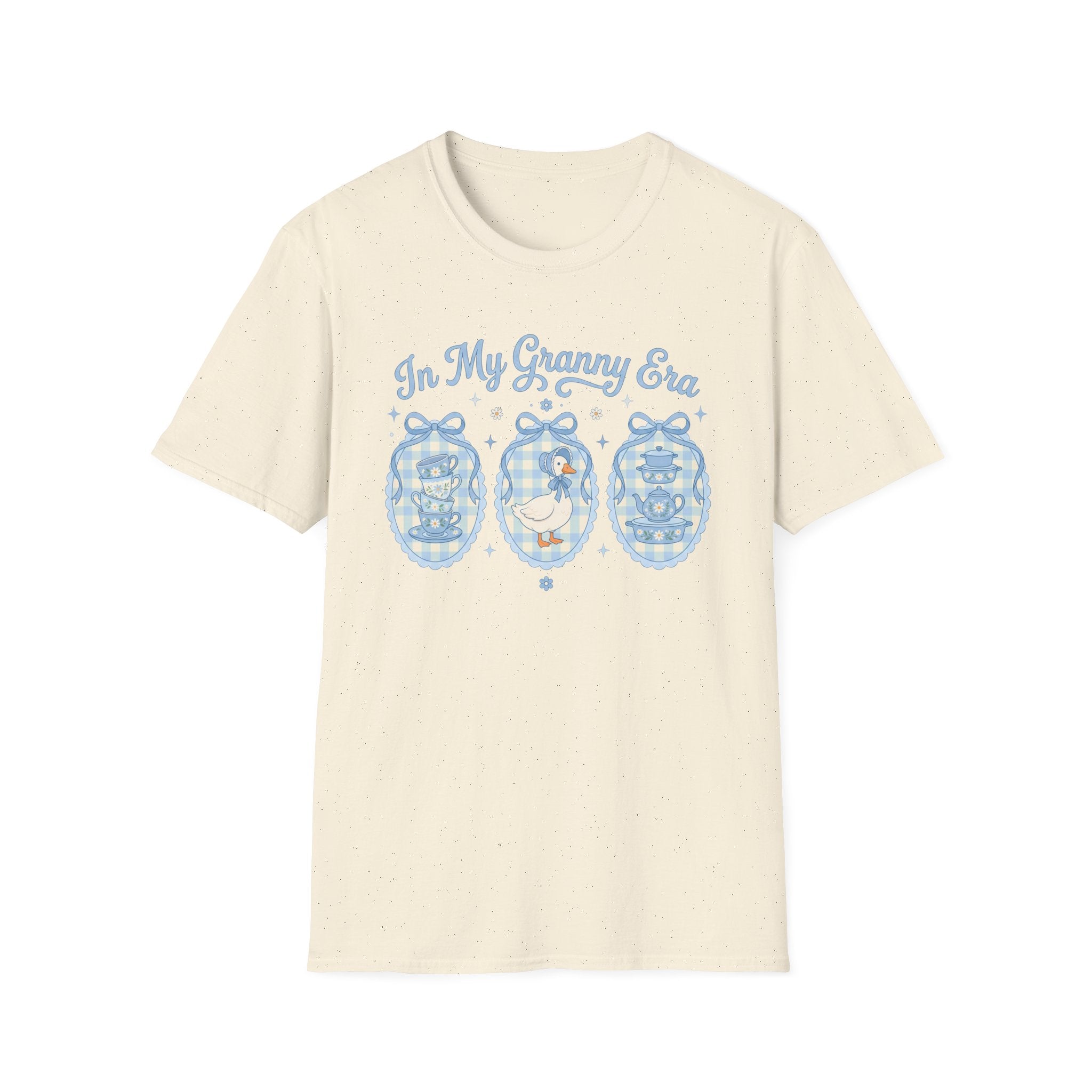 T-Shirt — "In My Granny Era" Vintage Baby Rattle Graphic Tee