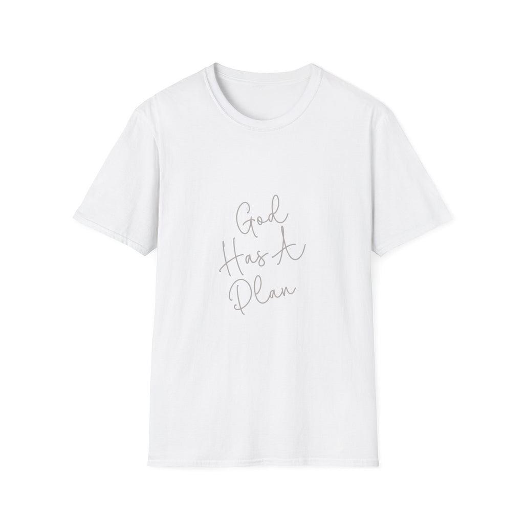 God Has a Plan T-Shirt — Jeremiah 29:11 Christian Faith Tee