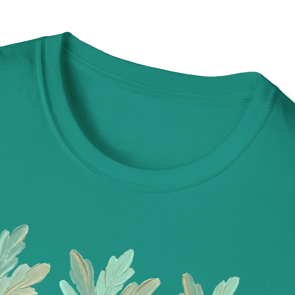 Carrot Trio Graphic T-Shirt — Pastel Floral Easter Tee